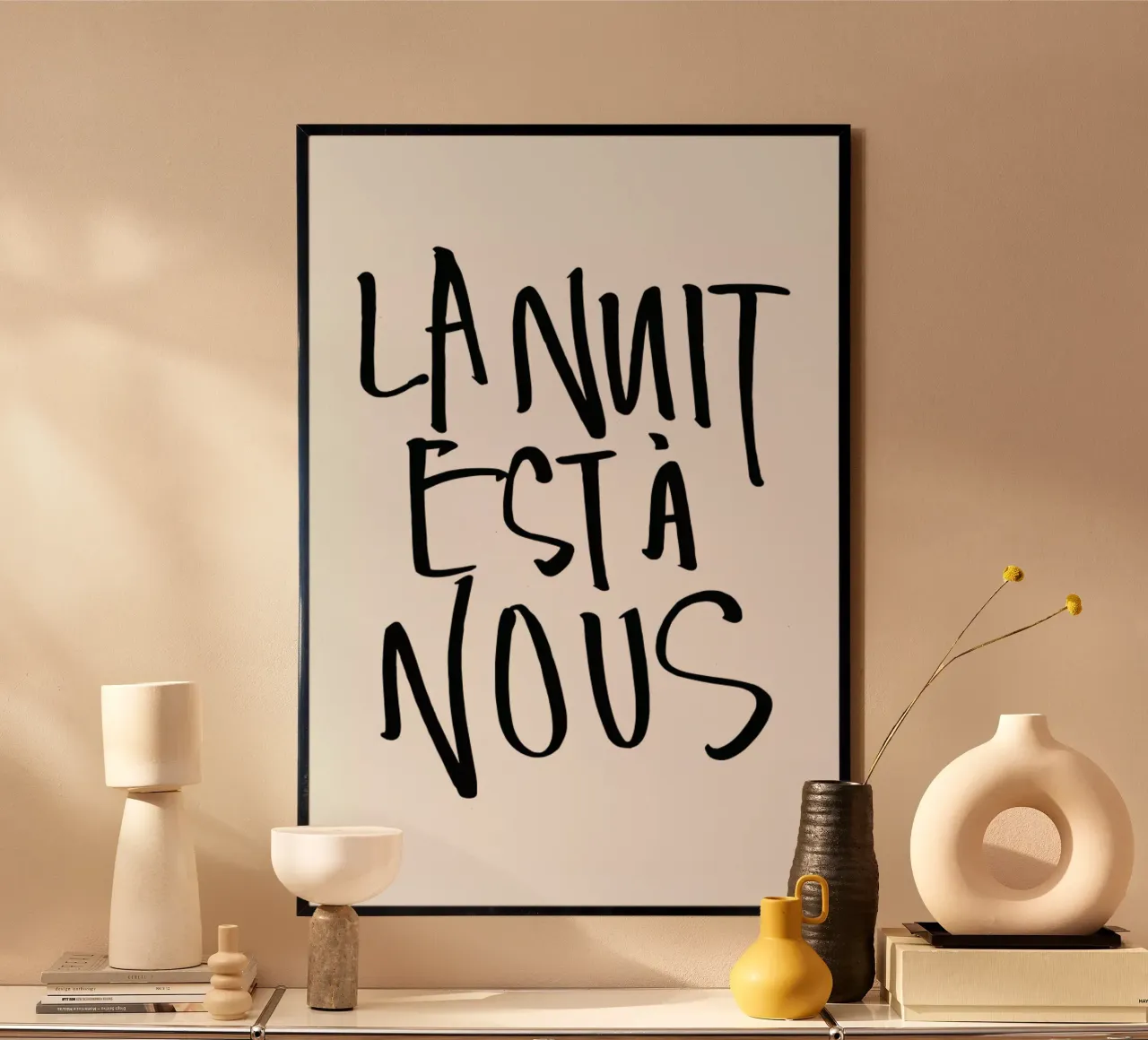 La Nuit Est à Nous carta hahnemühle da Kristen Polsinelli