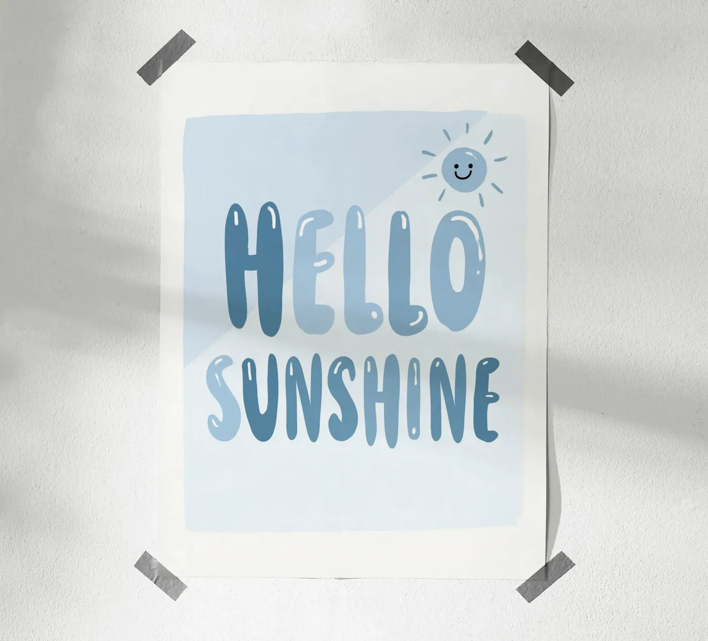 Hello Sunshine Poster von Alma Rowan