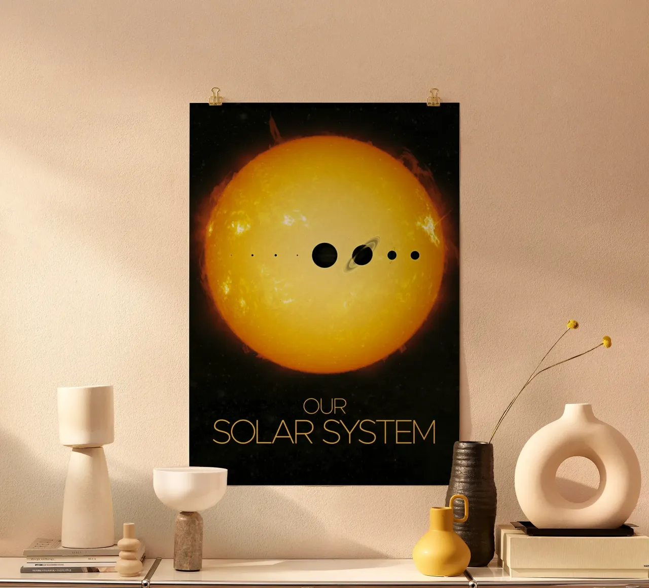 Il manifesto della NASA sul sistema solare poster da 🎁 ARTVI-SHOP