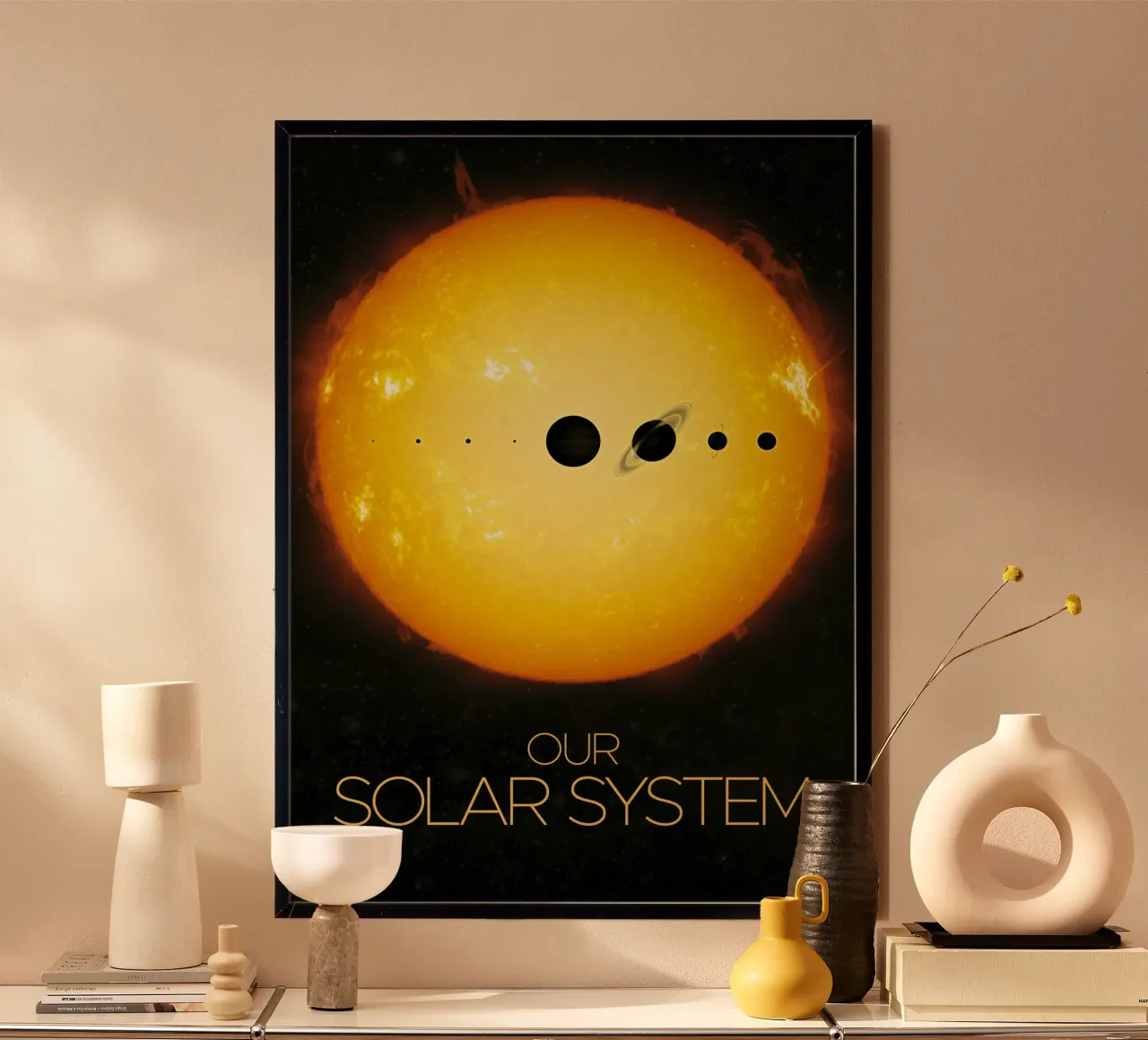 Il manifesto della NASA sul sistema solare poster da 🎁 ARTVI-SHOP