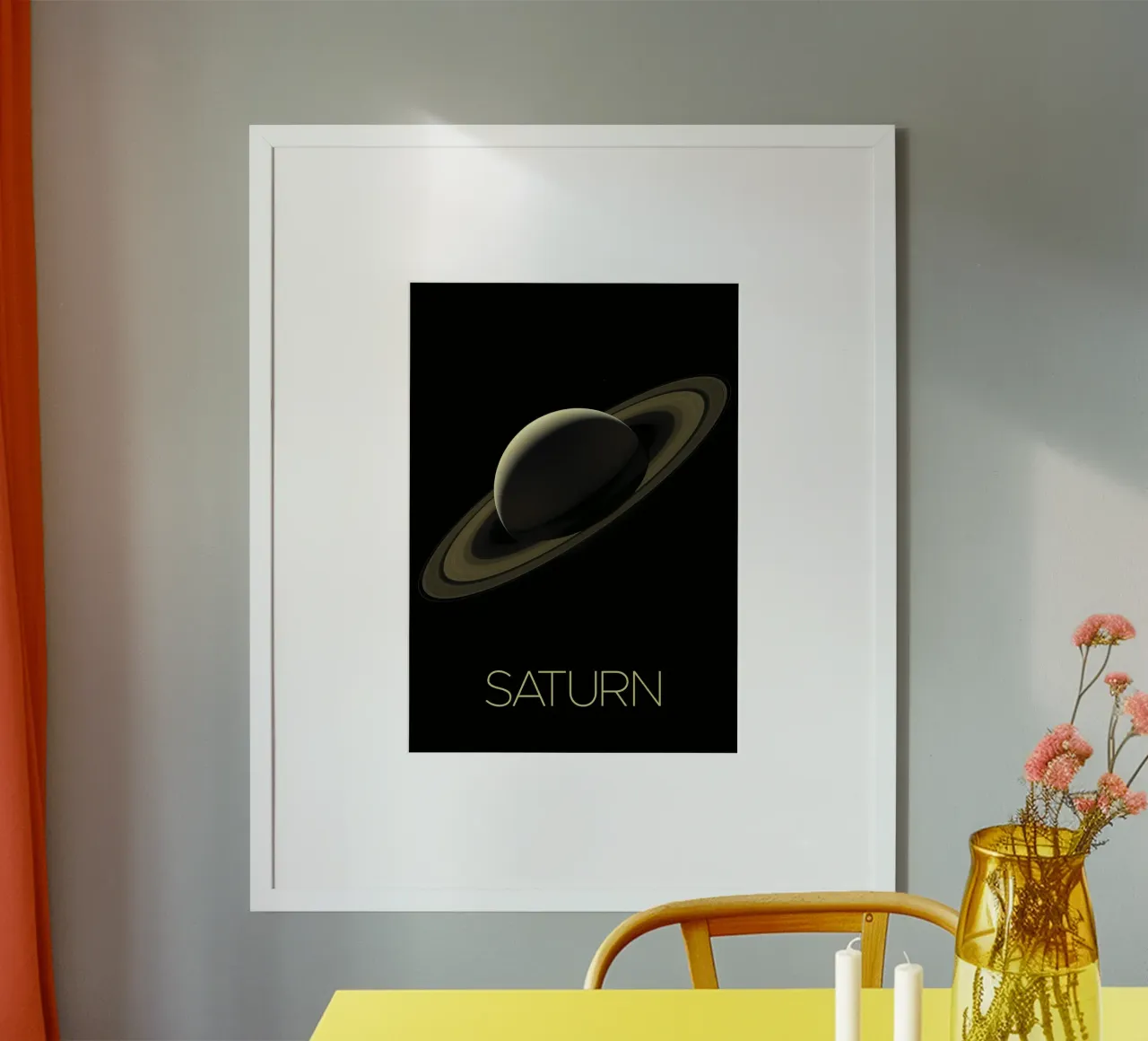 NASA Saturn Poster hahnemühle by 🎁 ARTVI-SHOP