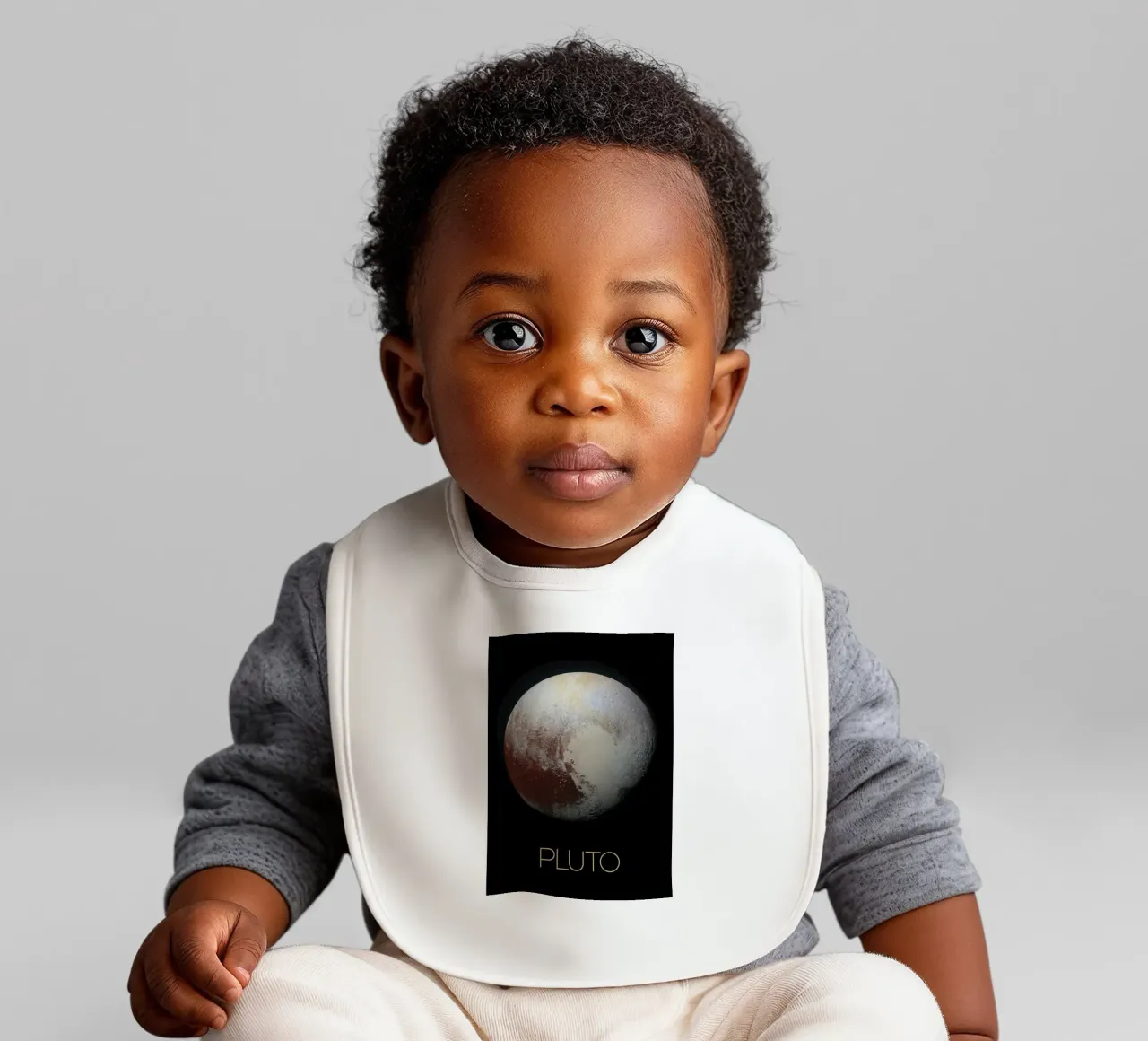 NASA Pluto Poster bavaglino da 🎁 NOBELART