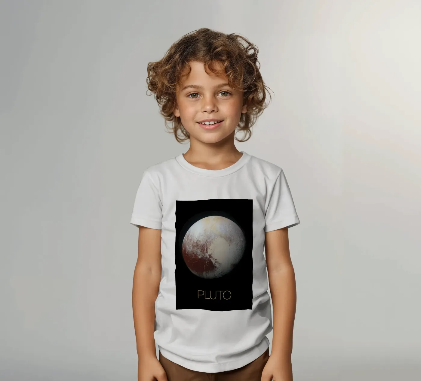 NASA Pluto Poster t-shirt bambini da 🎁 NOBELART