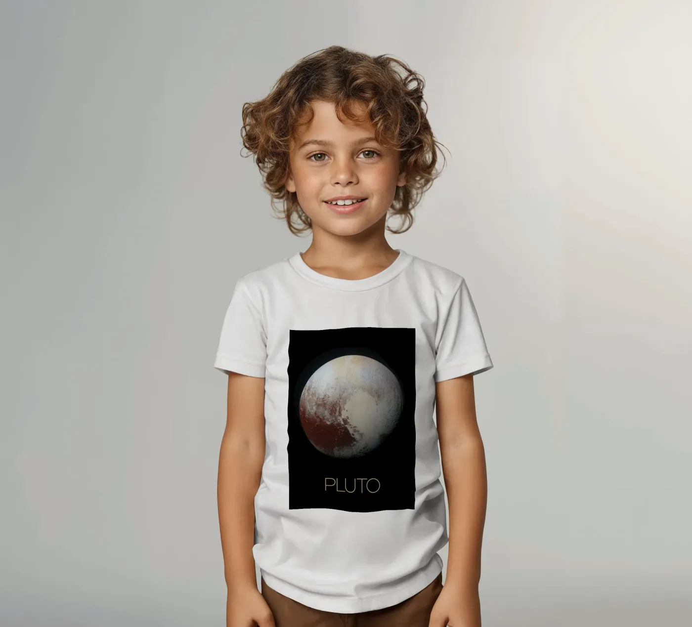 NASA Pluto Poster t-shirt bambini da 🎁 NOBELART