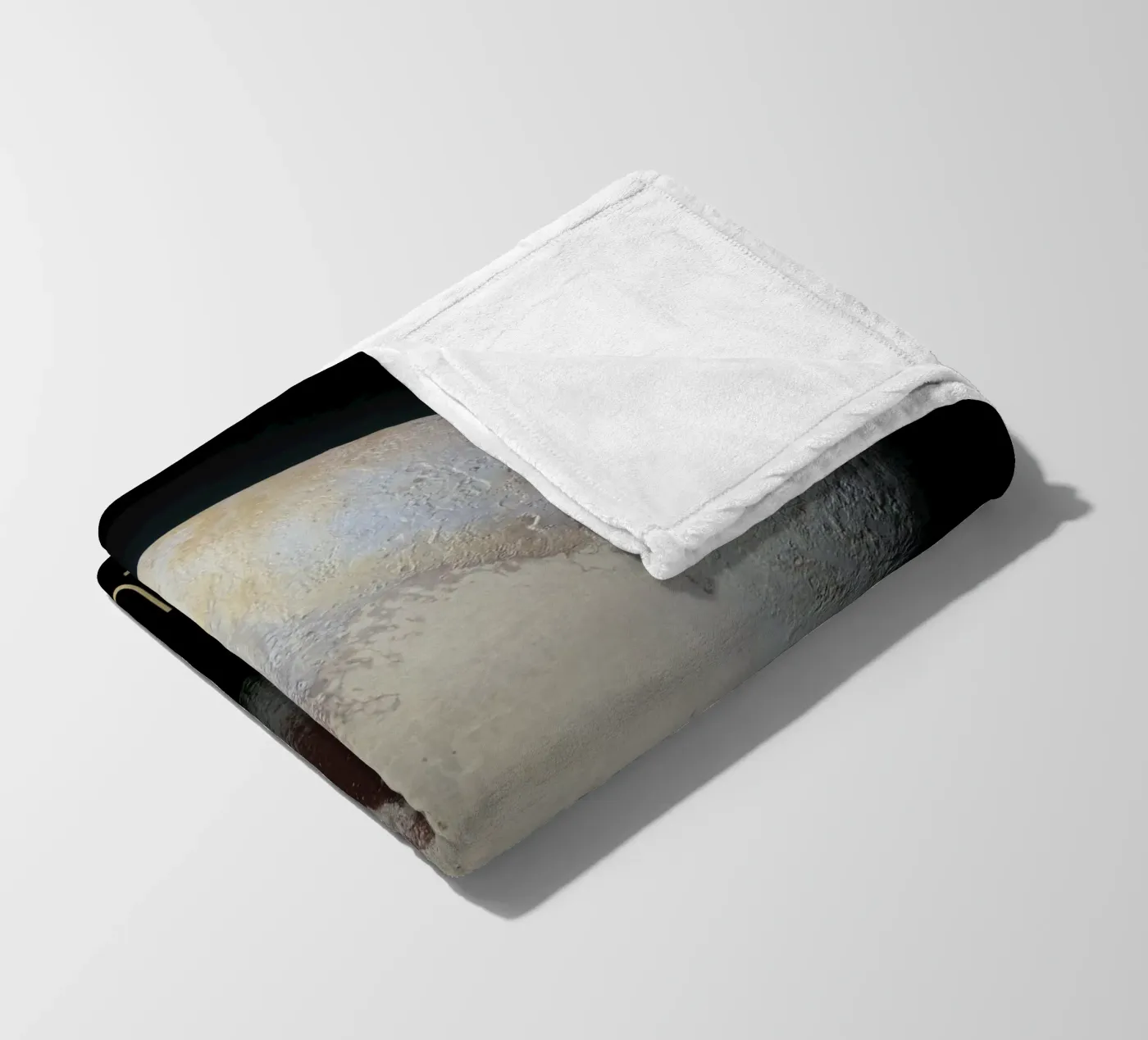 NASA Pluto Poster fleecedeken van 🎁 NOBELART