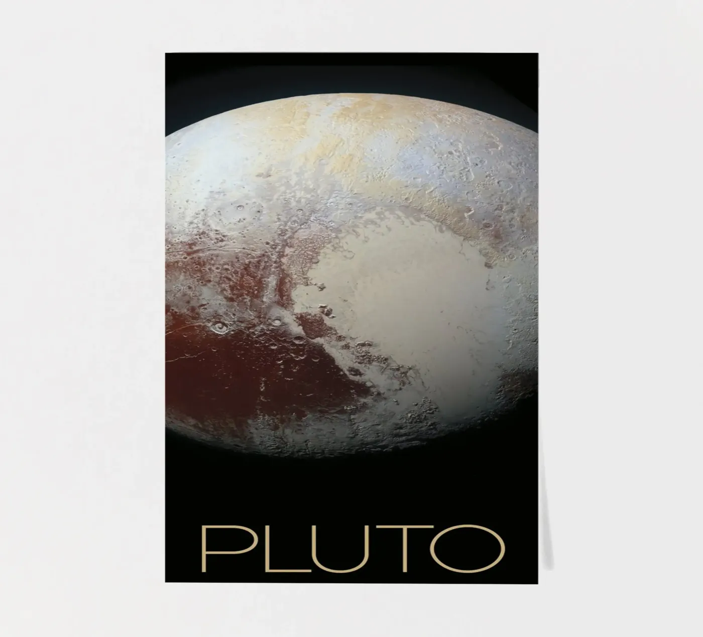 NASA Pluto Poster sticker sheet by 🎁 NOBELART