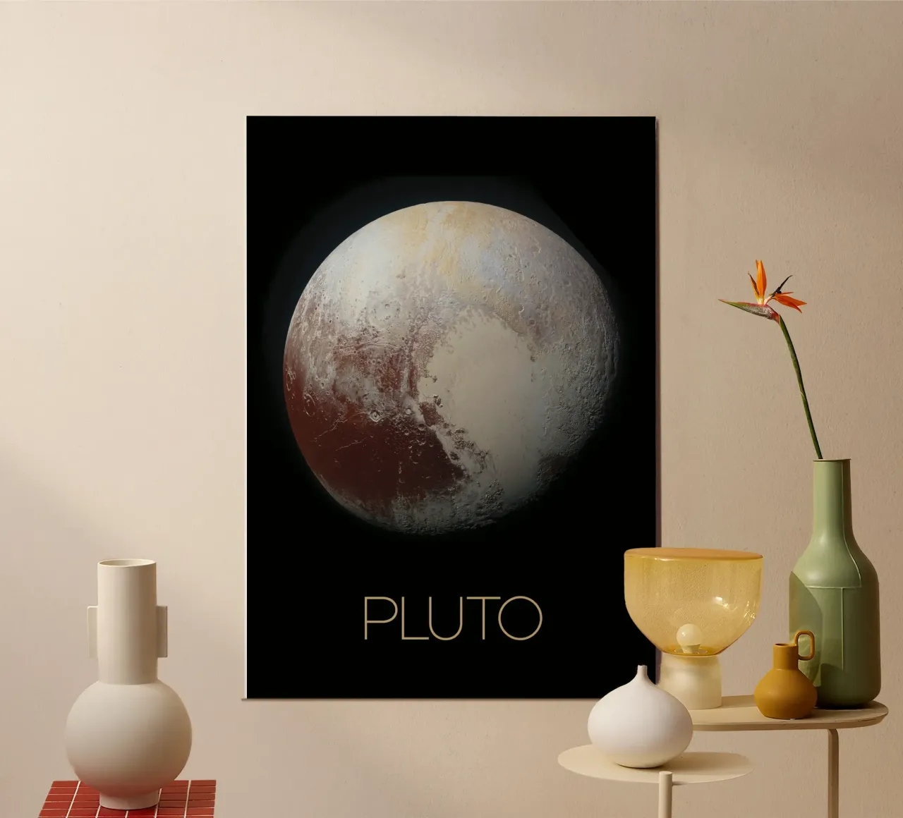 NASA Pluto Poster poster by 🎁 NOBELART