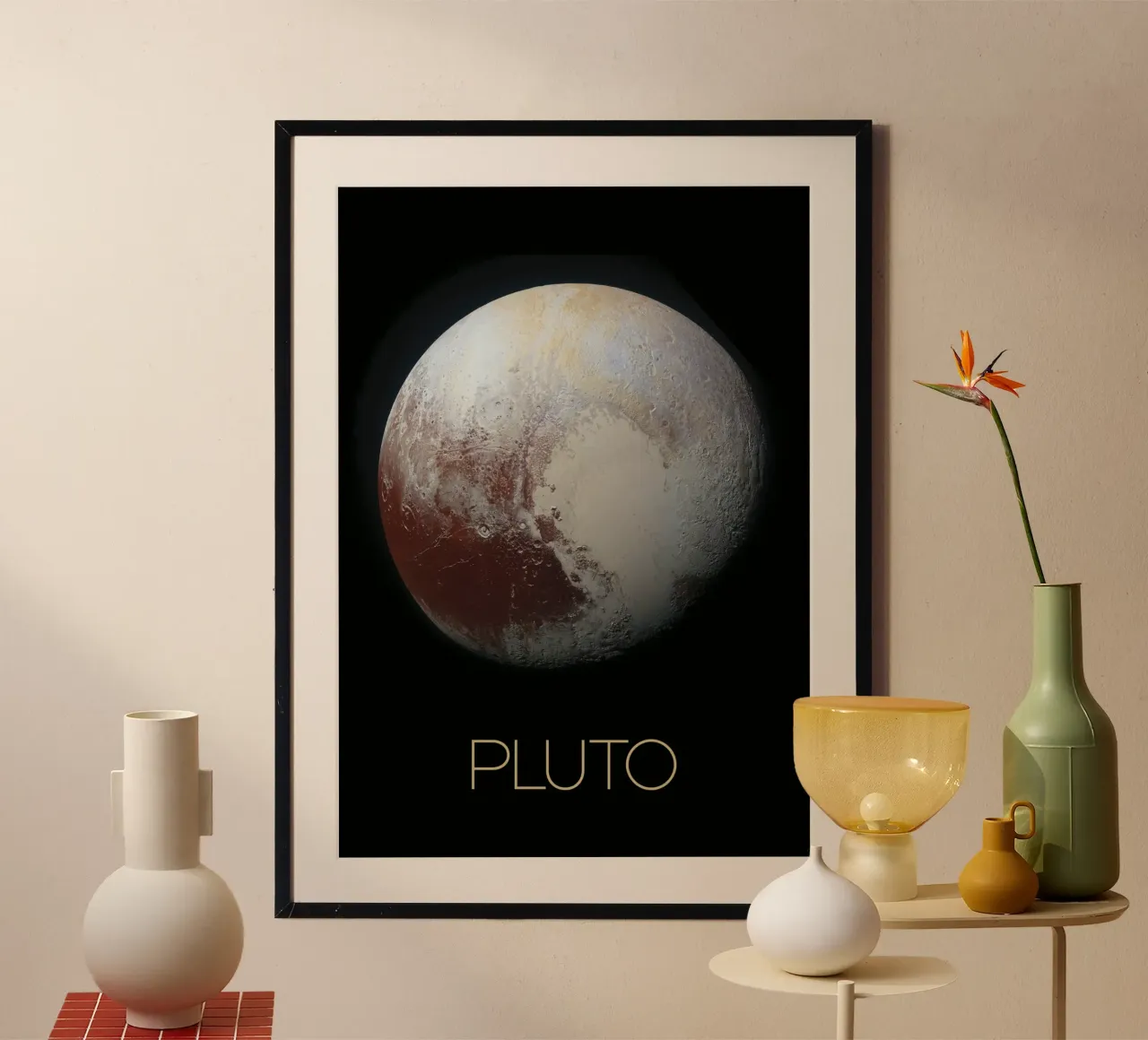 NASA Pluto Poster poster by 🎁 NOBELART