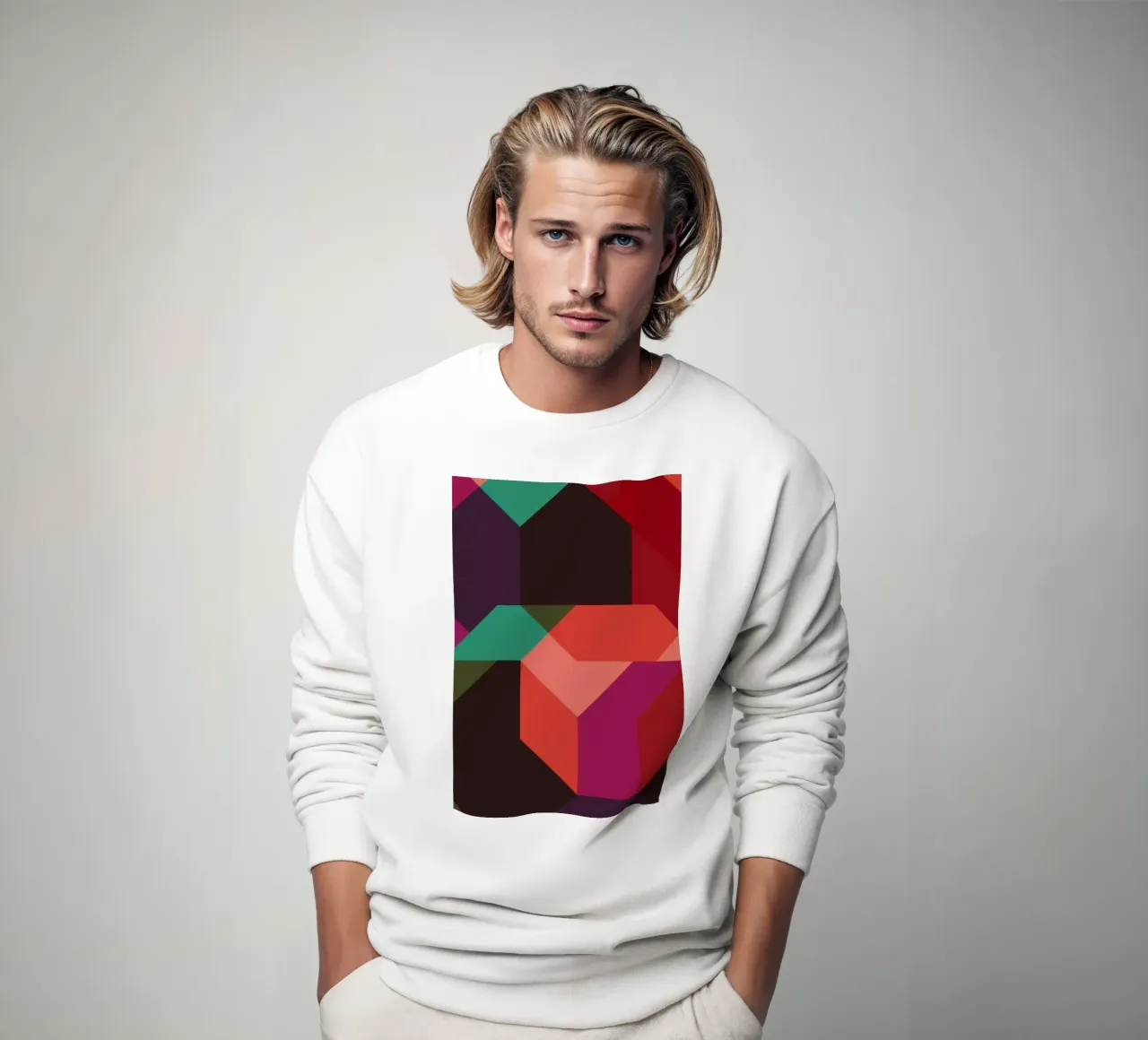 Bunter Herbst sweatshirt van XOXO Arte