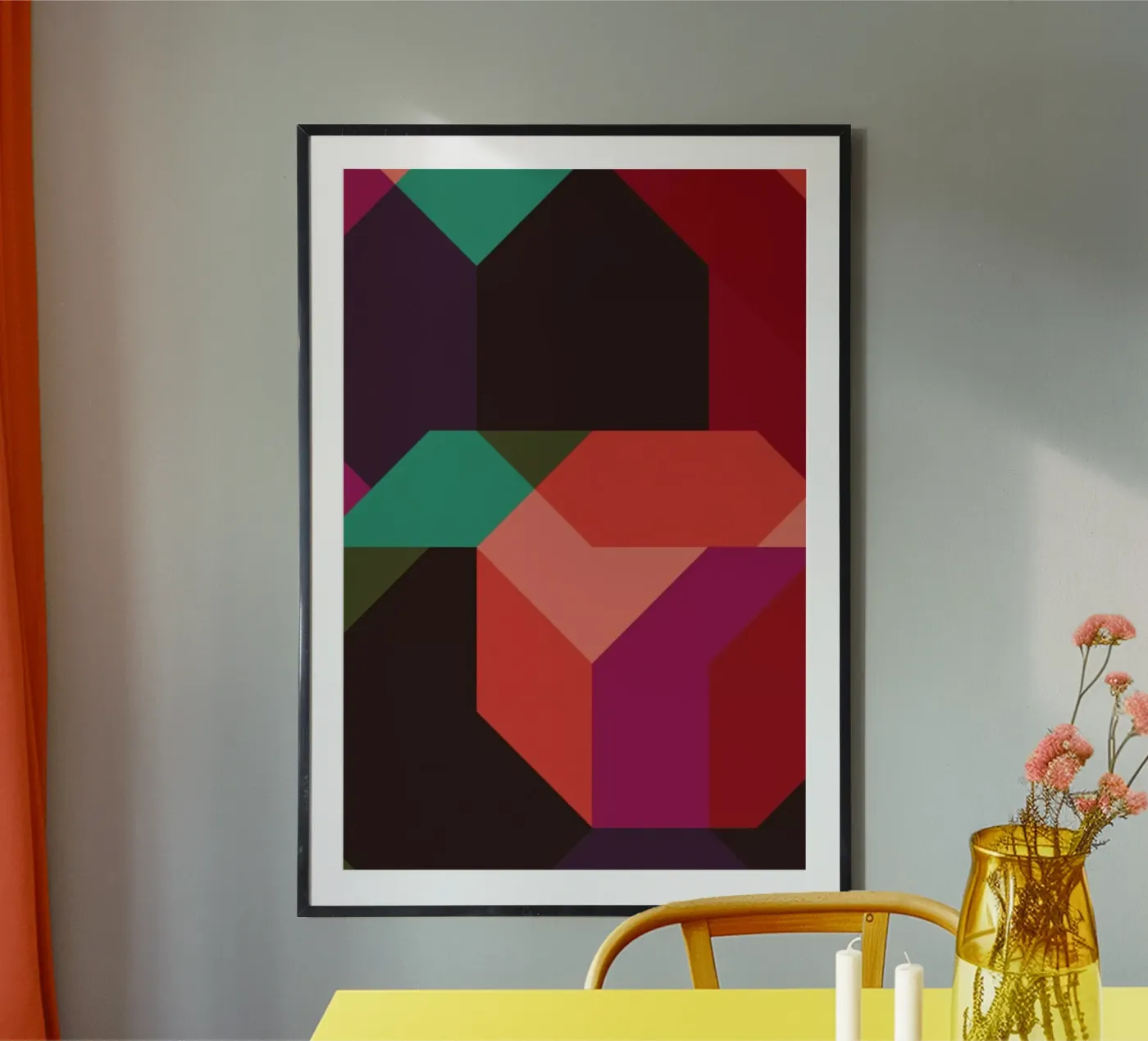 Bunter Herbst poster da XOXO Arte