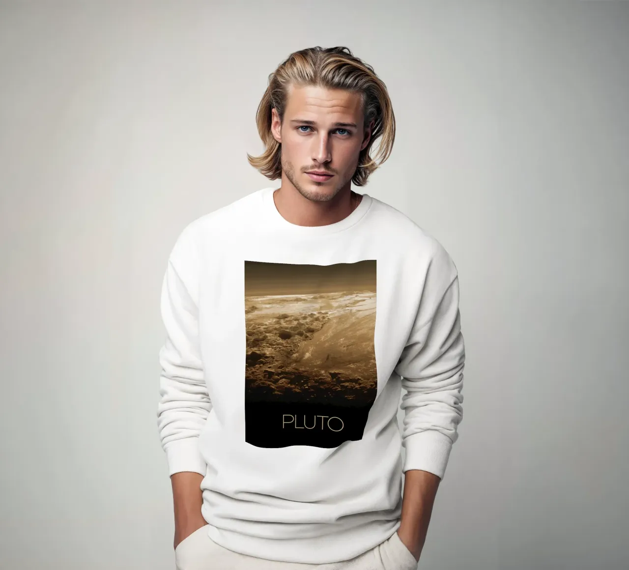 NASA Pluto Poster felpa da 🎁 ARTVI-SHOP
