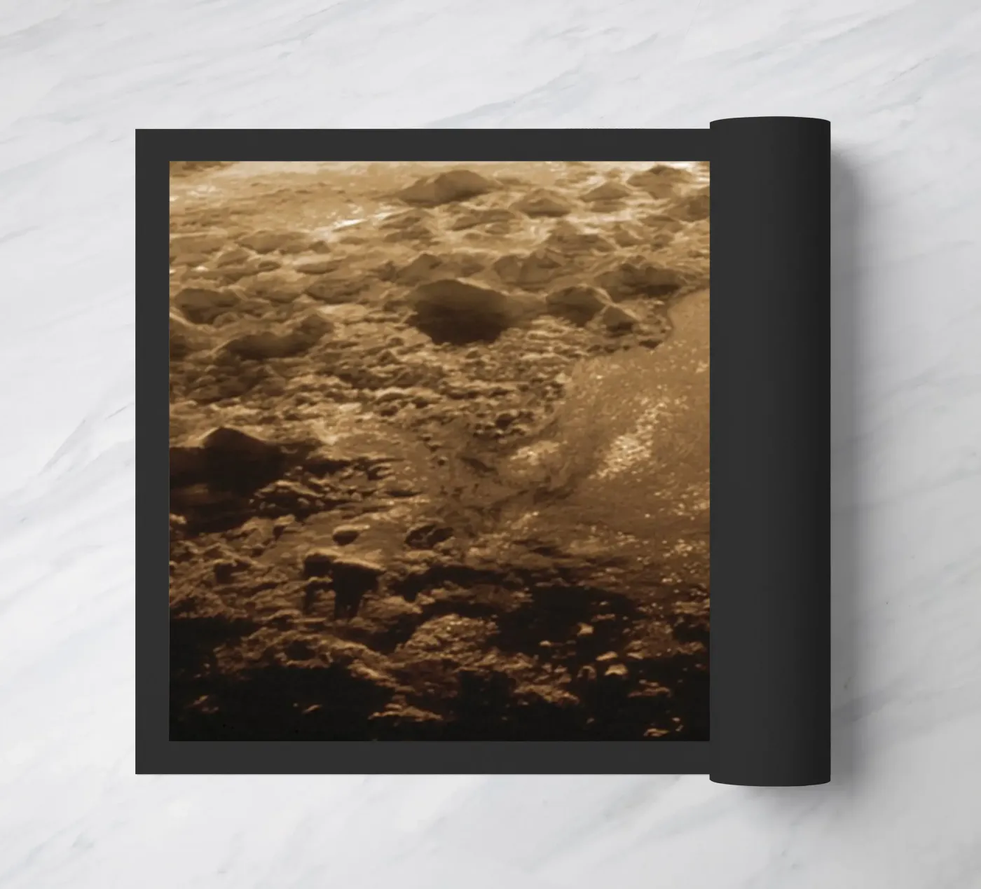 NASA Pluto Poster deurmat van 🎁 NOBELART