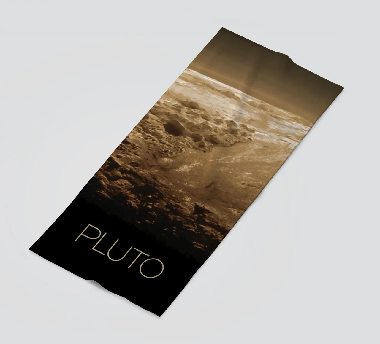 NASA Pluto Poster telo mare da 🎁 NOBELART