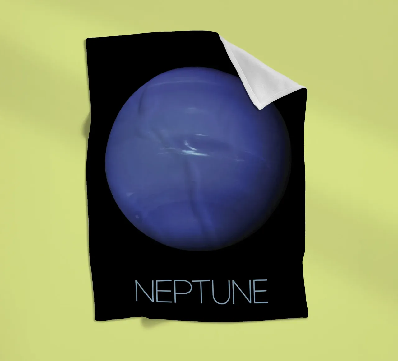 Poster della NASA su Nettuno coperta in pile da 🎁 ARTVI-SHOP