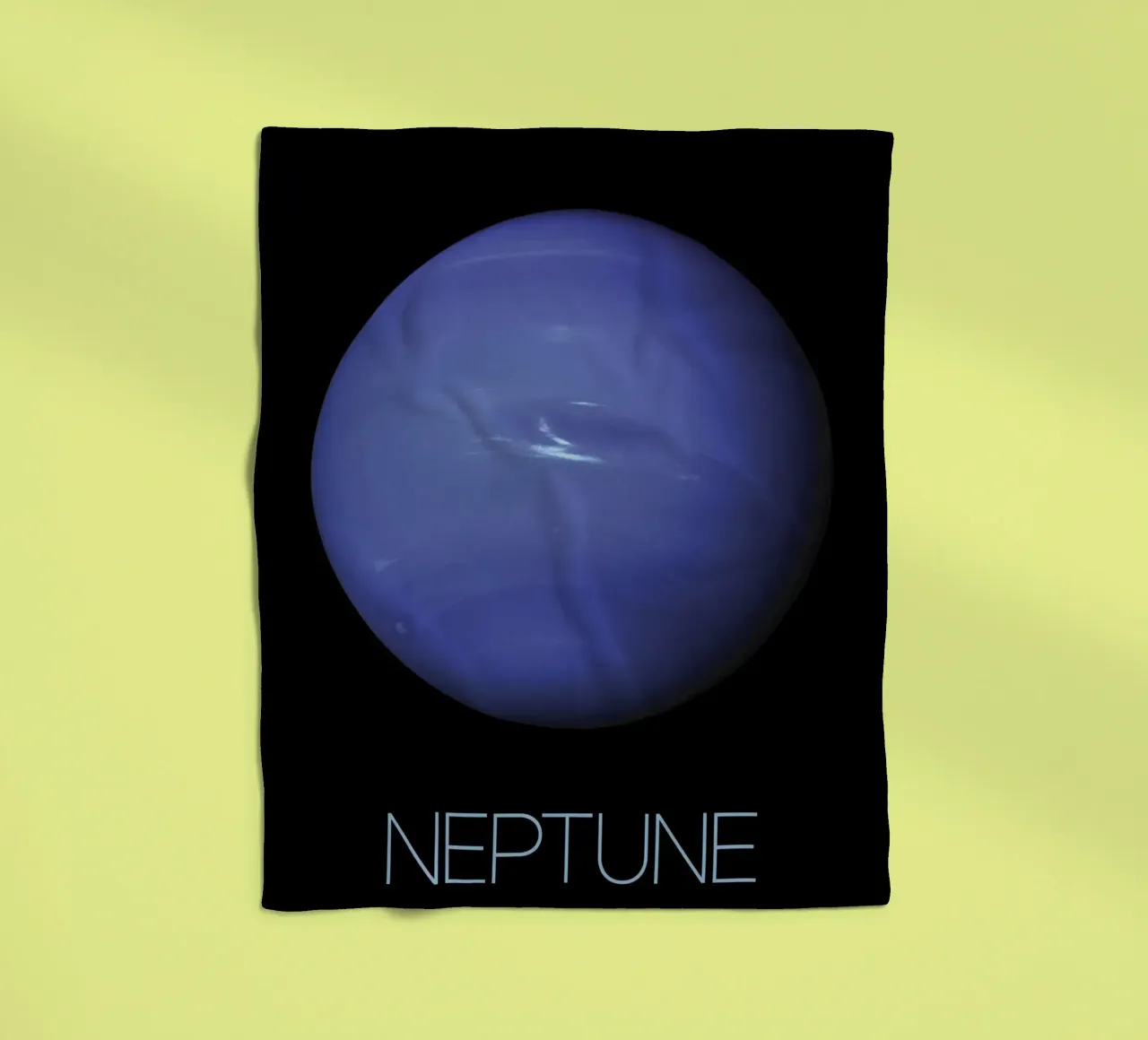 Poster della NASA su Nettuno coperta in pile da 🎁 ARTVI-SHOP