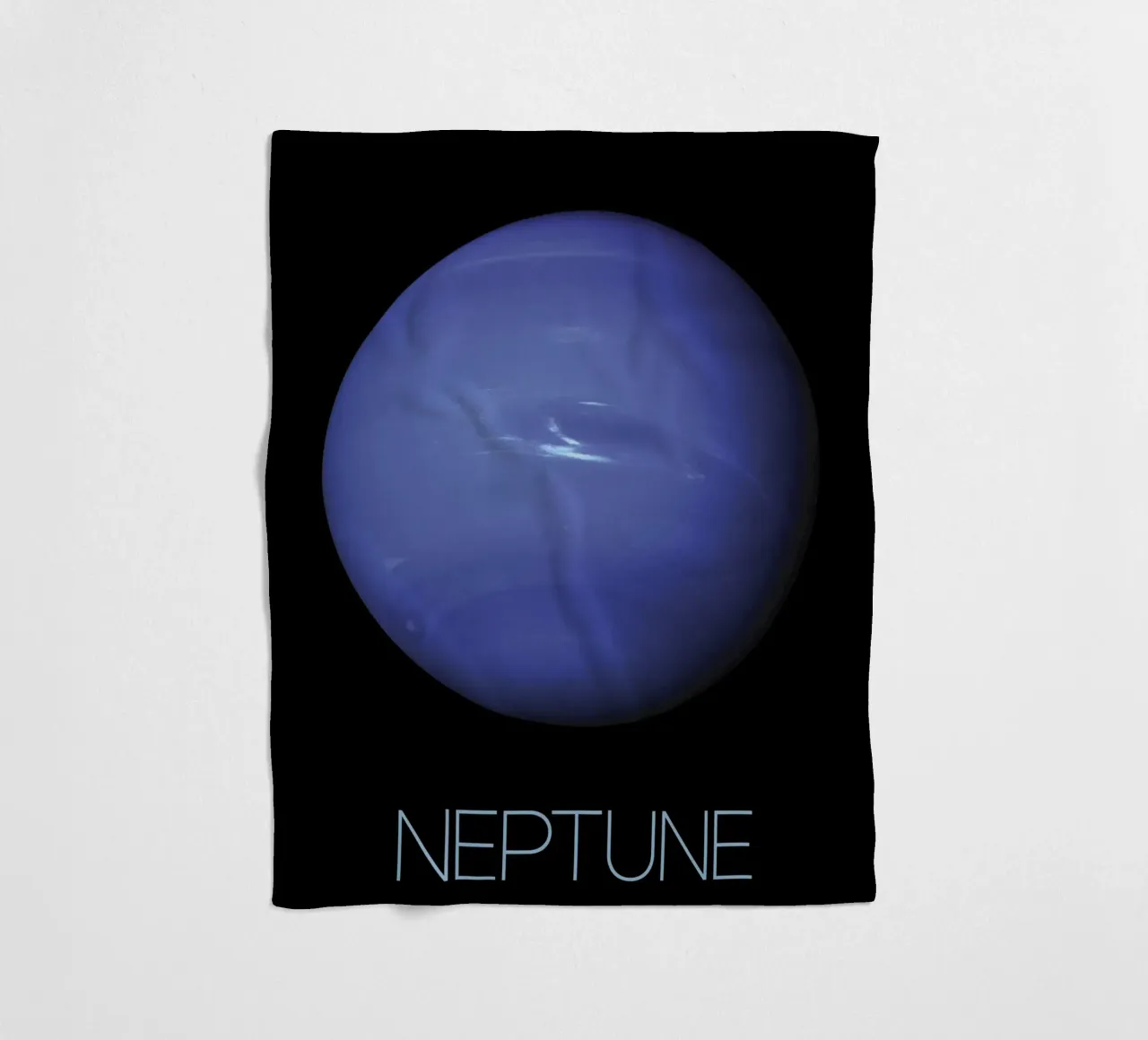 Poster della NASA su Nettuno coperta in pile da 🎁 ARTVI-SHOP