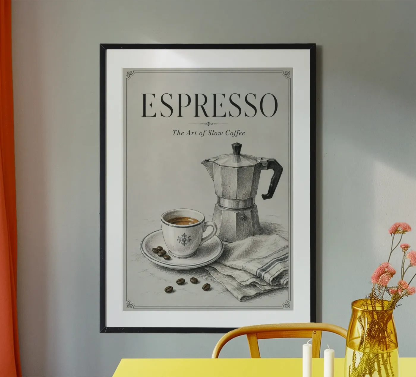 Espresso Poster von Artsy Poster