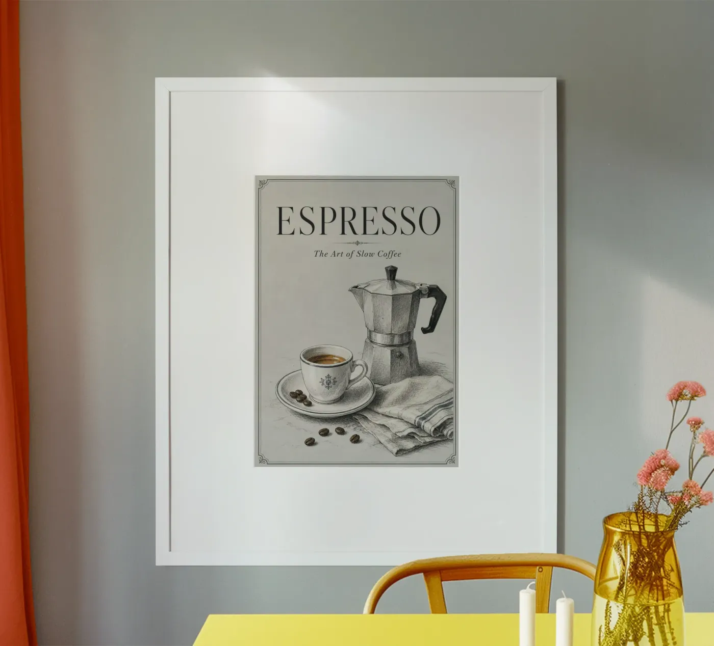 Espresso Poster von Artsy Poster