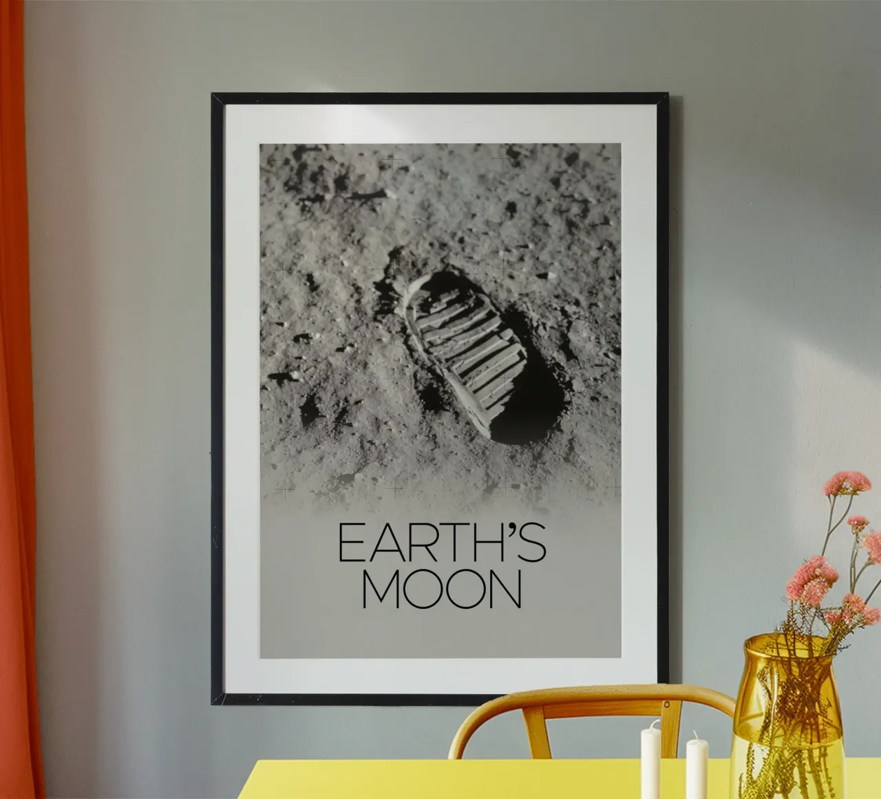 Poster dell'astronauta della NASA sulla luna poster da 🎁 ARTVI-SHOP