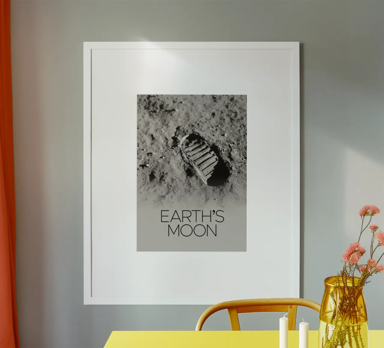 Poster dell'astronauta della NASA sulla luna poster da 🎁 ARTVI-SHOP