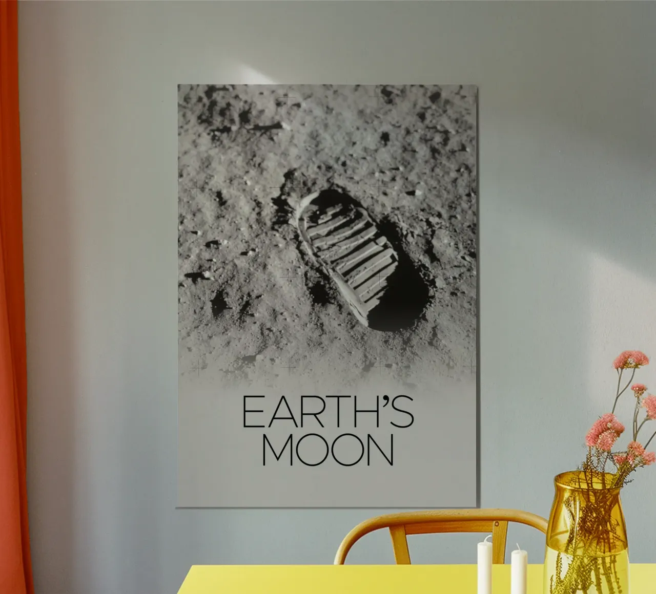 Poster dell'astronauta della NASA sulla luna poster da 🎁 ARTVI-SHOP