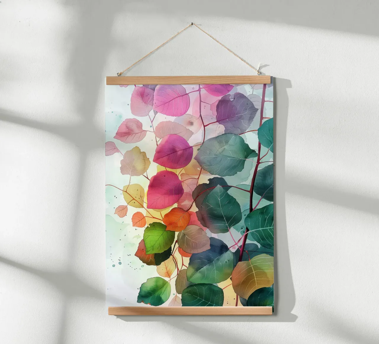 Colori botanici foglie arte della natura poster da Justyna Jaszke JBJart
