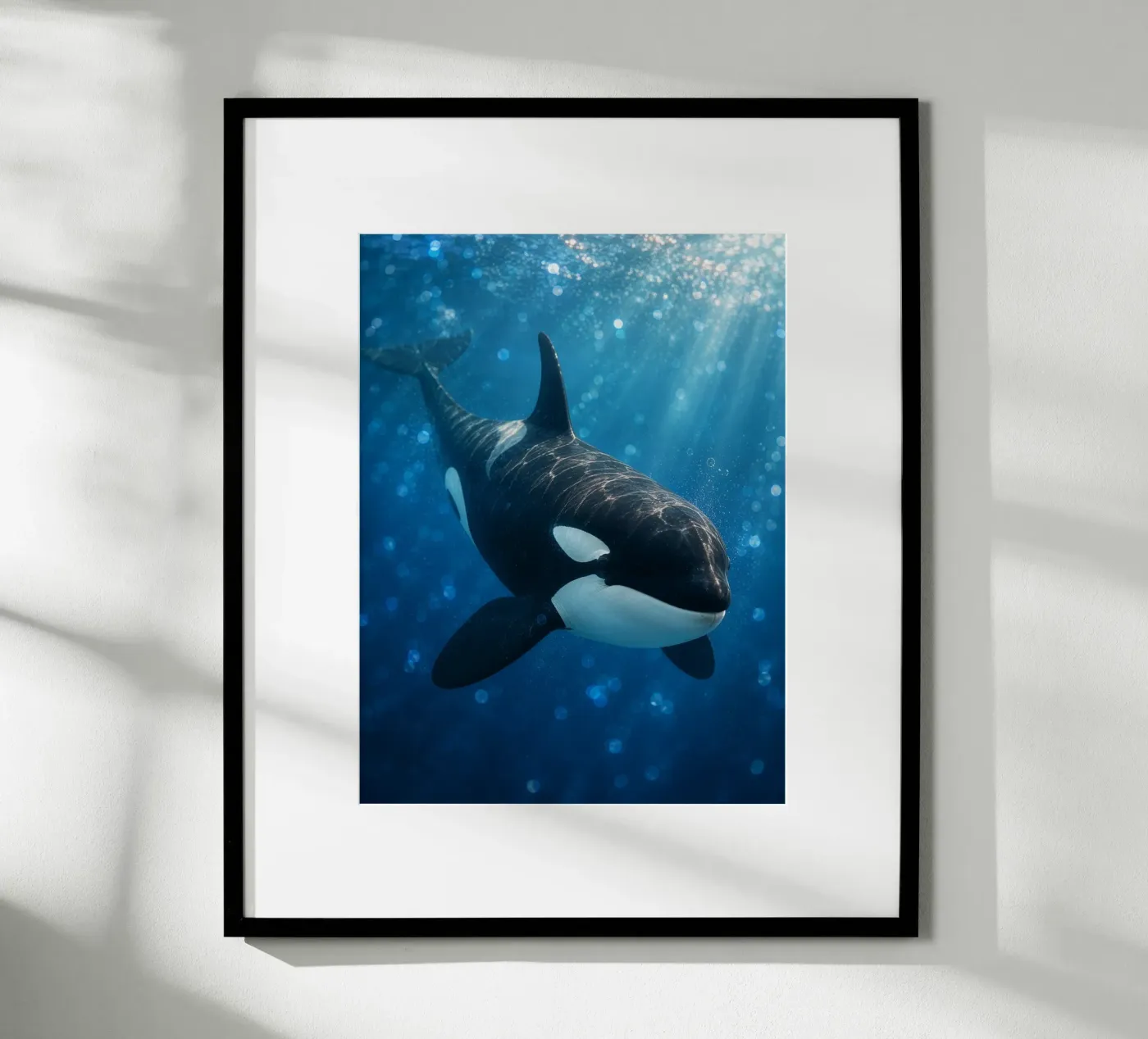 🐋 Orca Poster von Trinkets NL Design Studio