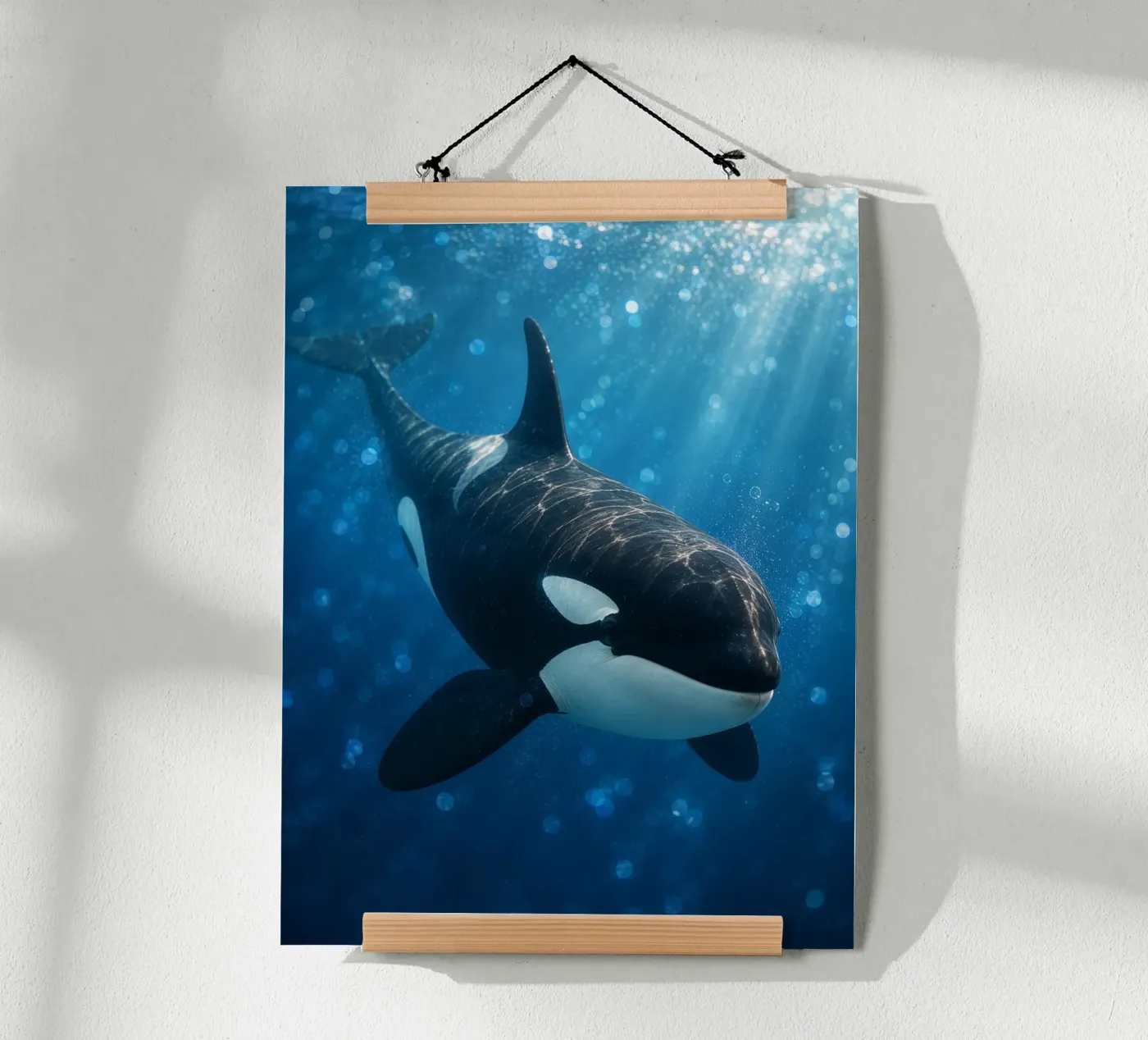 🐋 Orca Poster von Trinkets NL Design Studio