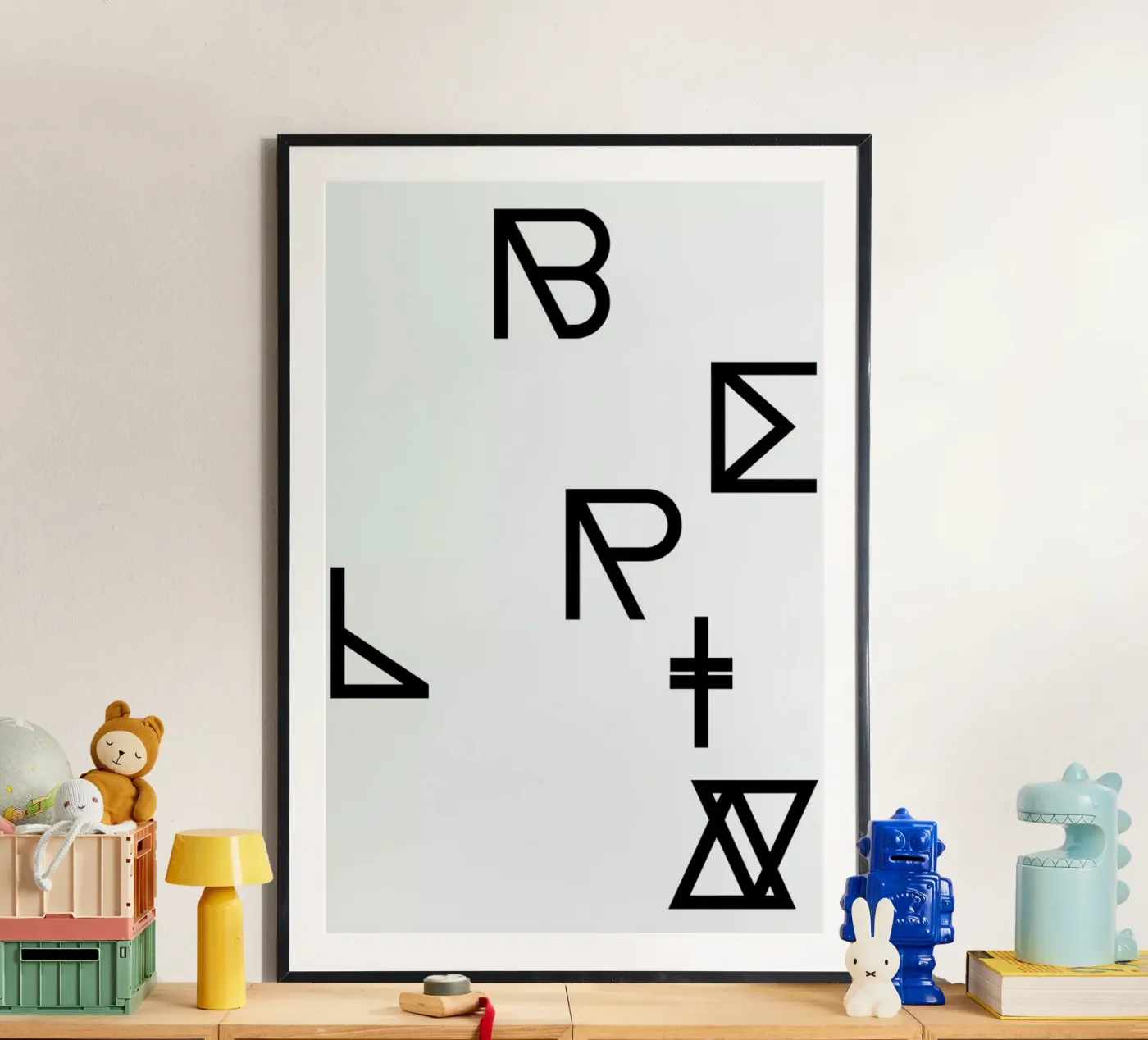 Berlin poster by Studio Nahili