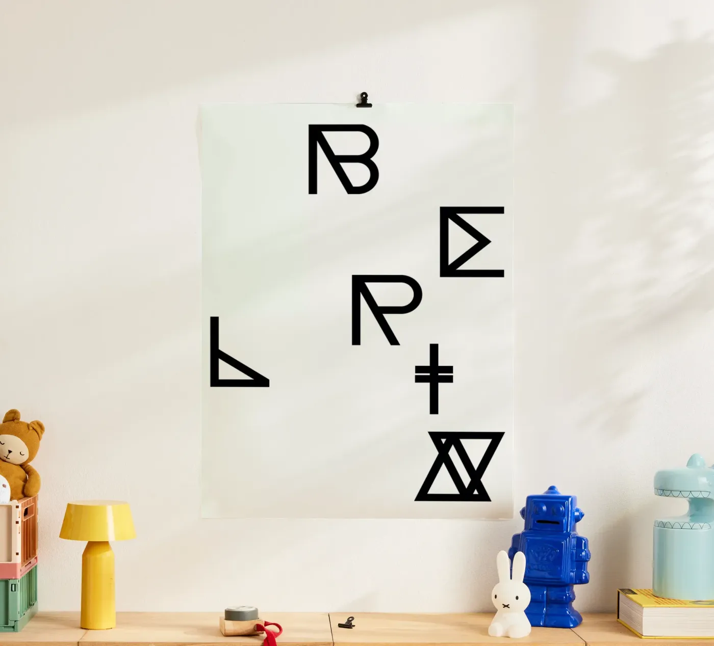 Berlin poster by Studio Nahili