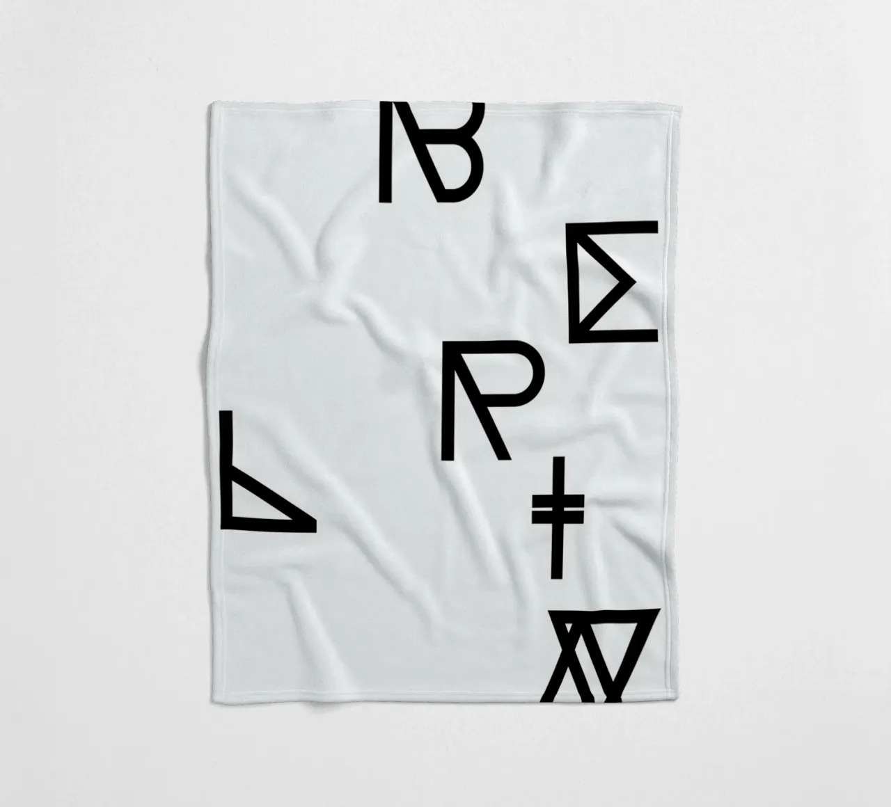 Berlin fleecedeken van Studio Nahili