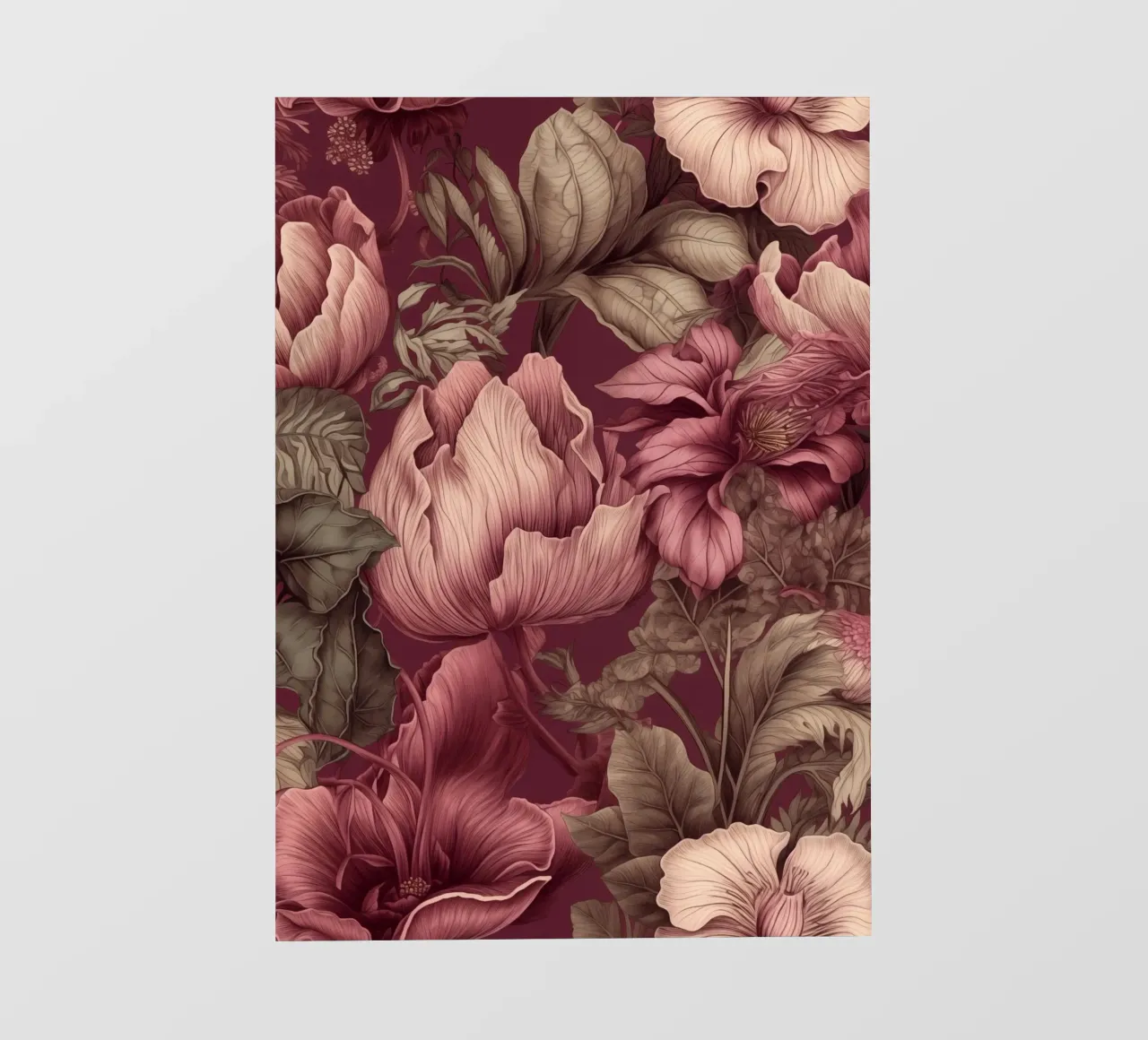 Vintage roses plants nature art backlit film by Justyna Jaszke JBJart