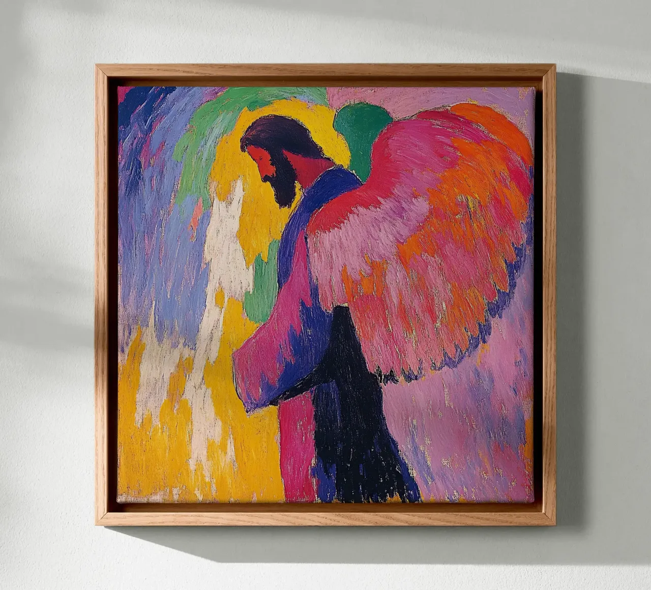 Angelo Arcangelo Fede Speranza Pace Amore tela da Nikis Art Studio