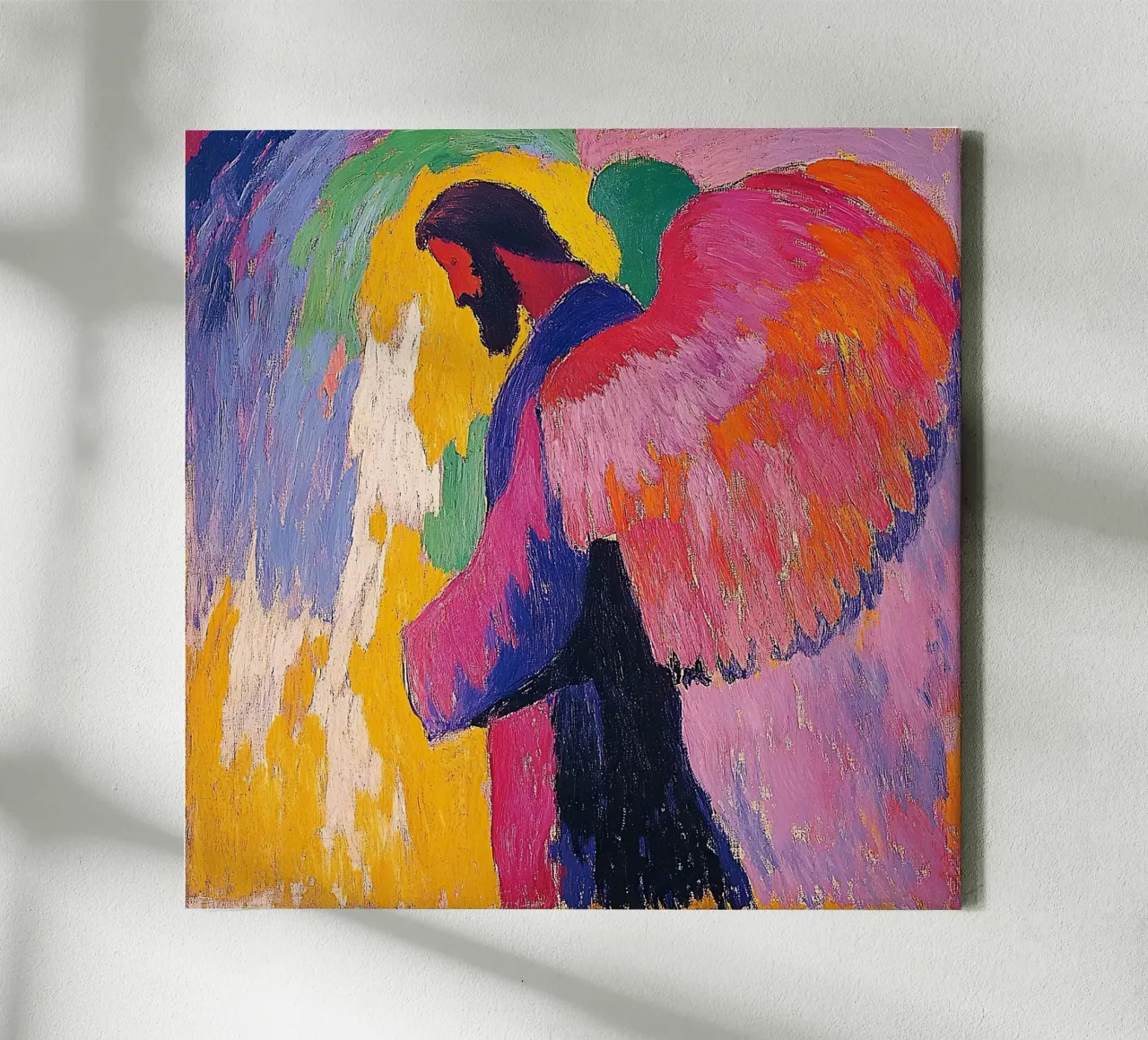 Angelo Arcangelo Fede Speranza Pace Amore tela da Nikis Art Studio
