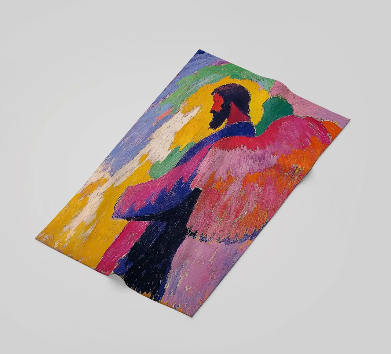 Angelo Arcangelo Fede Speranza Pace Amore telo mare da Nikis Art Studio
