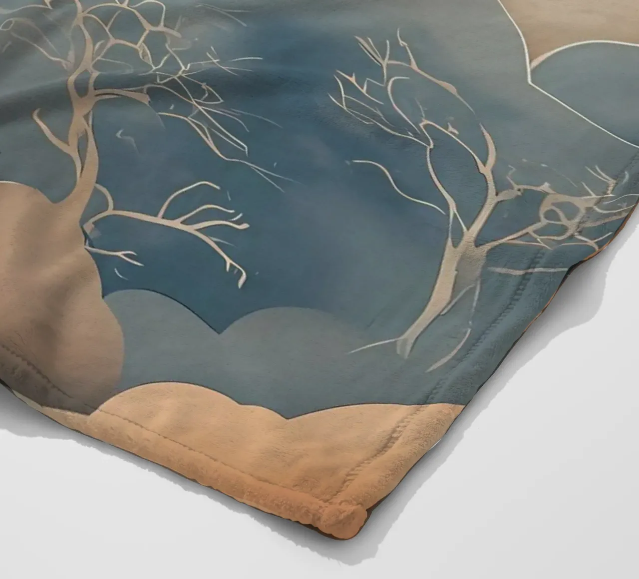 Orizzonti tranquilli coperta in pile da Artistic-shop