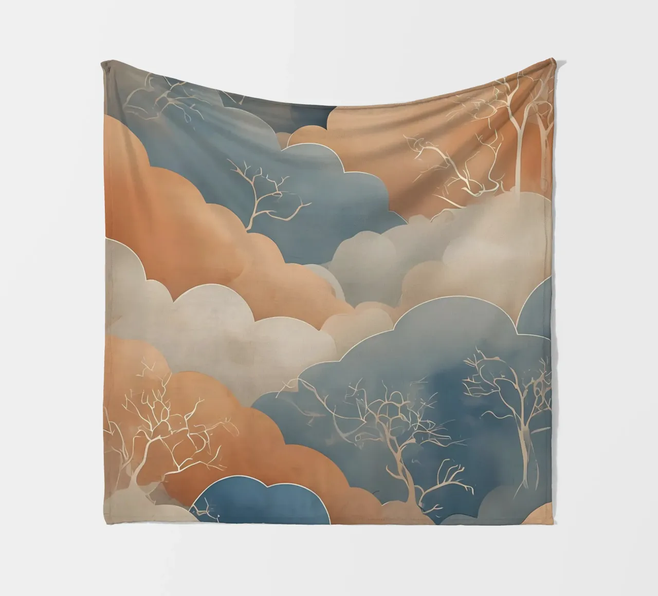 Orizzonti tranquilli coperta in pile da Artistic-shop