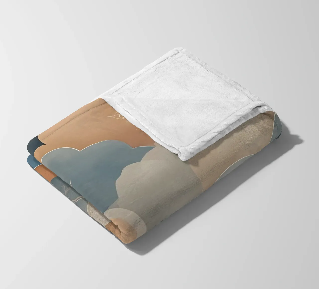 Orizzonti tranquilli coperta in pile da Artistic-shop