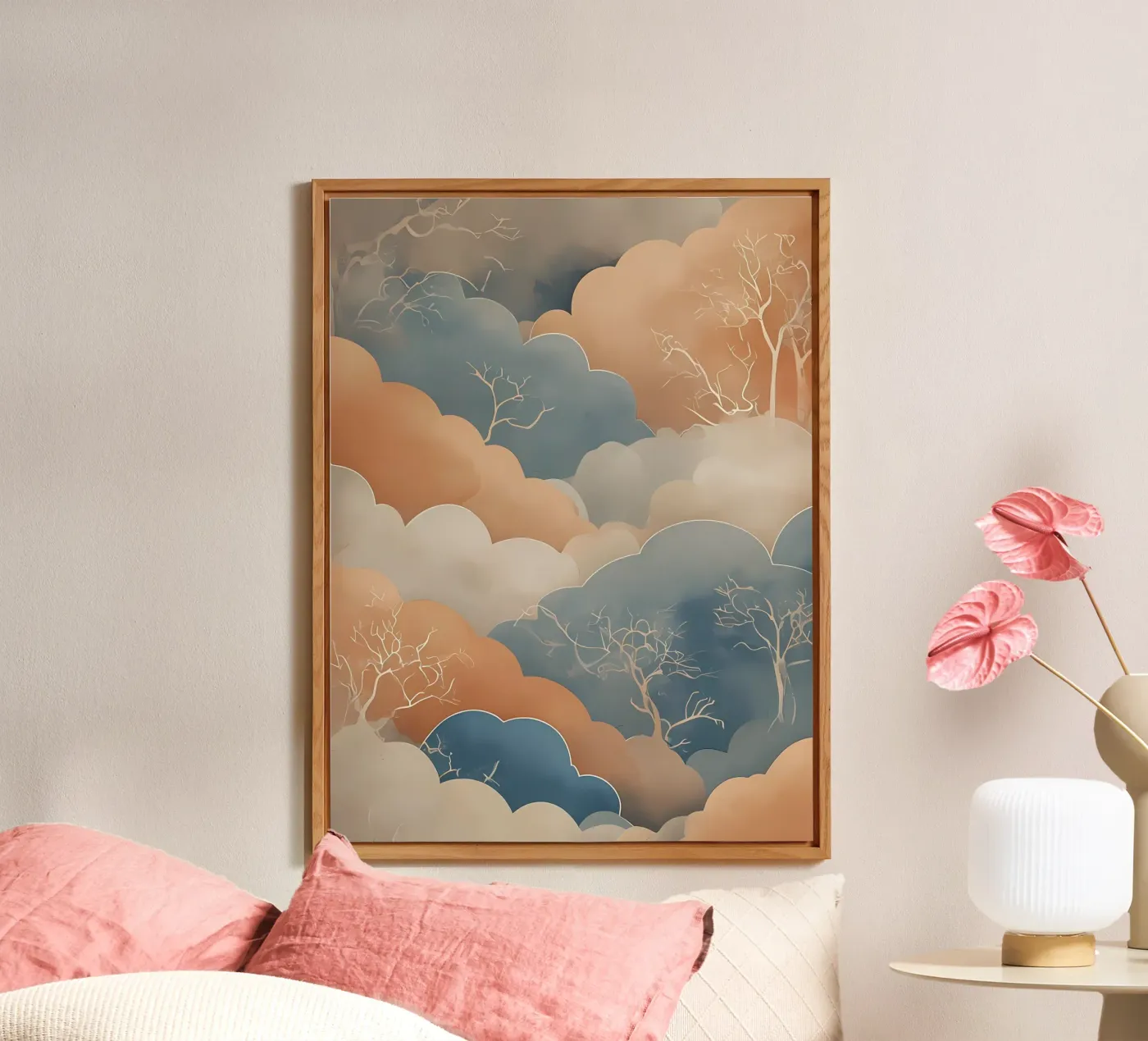 Orizzonti tranquilli alluminio dibond da Artistic-shop