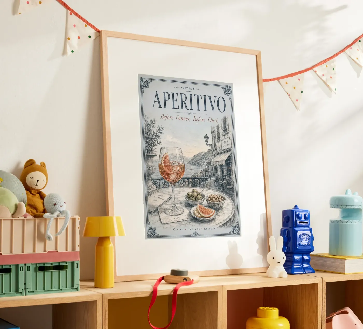 Aperitif poster by Artsy Poster