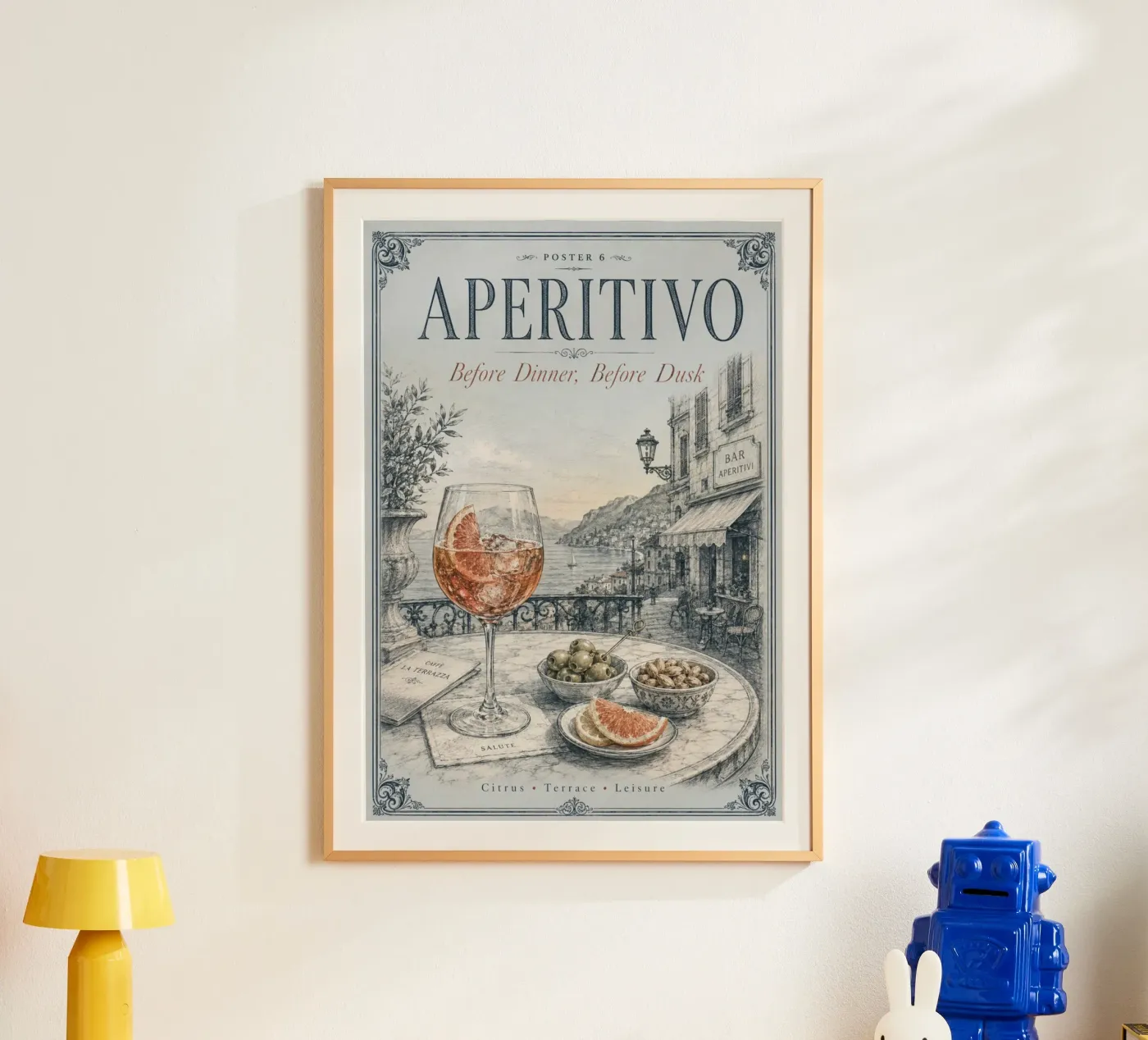Aperitif poster by Artsy Poster
