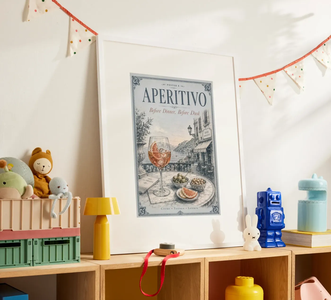 Aperitif poster by Artsy Poster