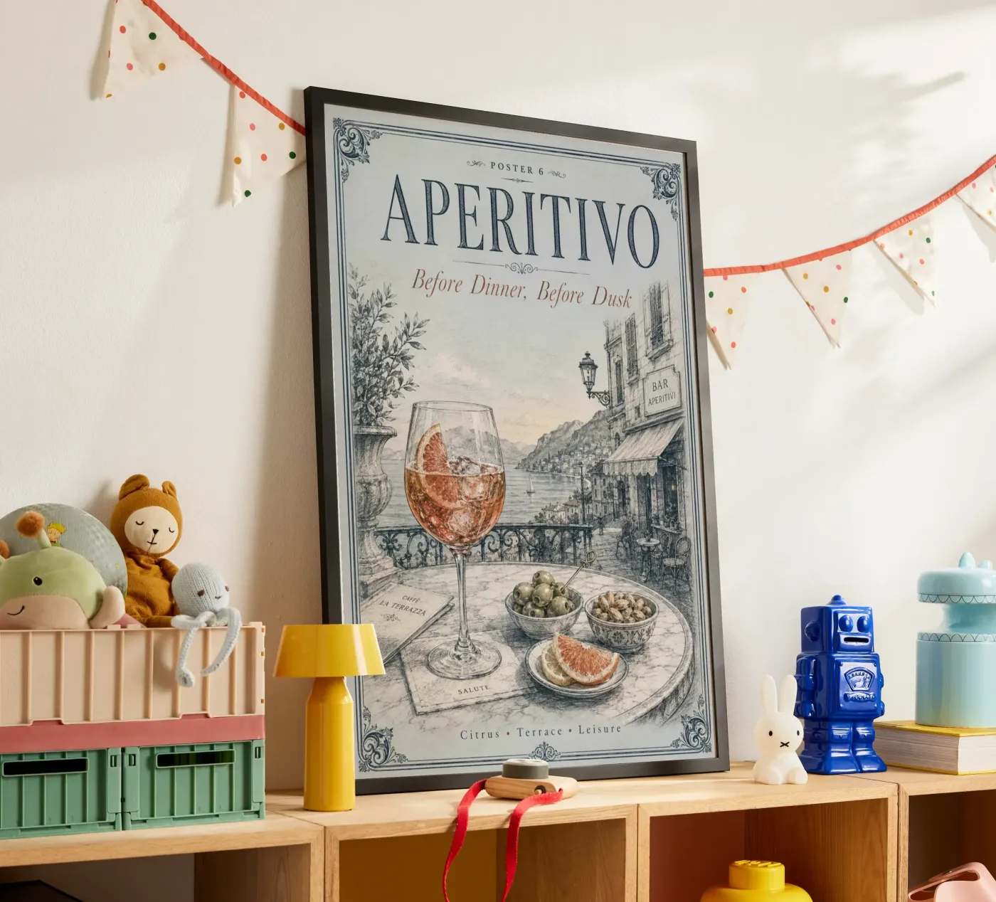 Aperitif poster by Artsy Poster