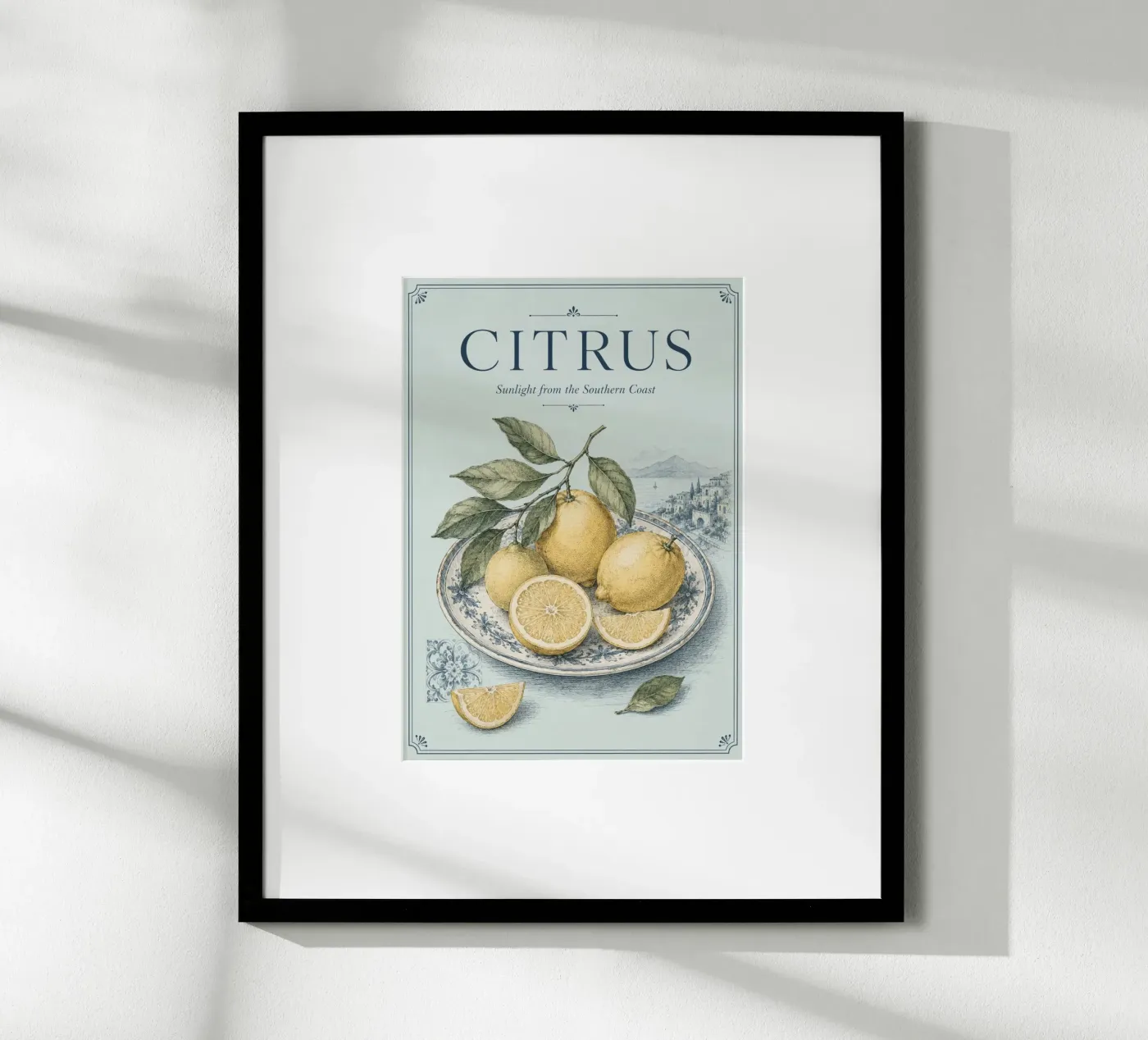 Agrumes poster de Artsy Poster