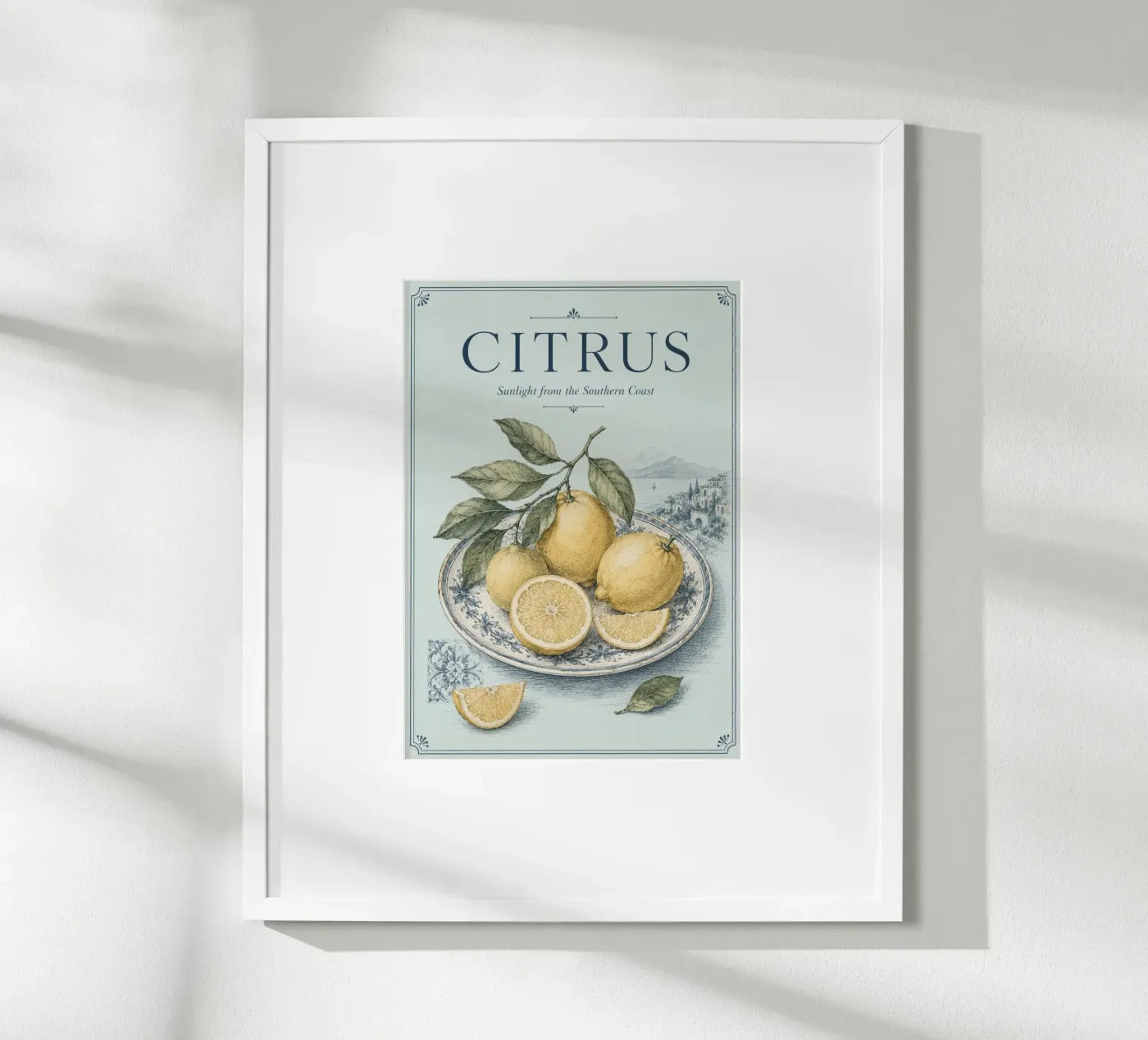 Agrumes poster de Artsy Poster