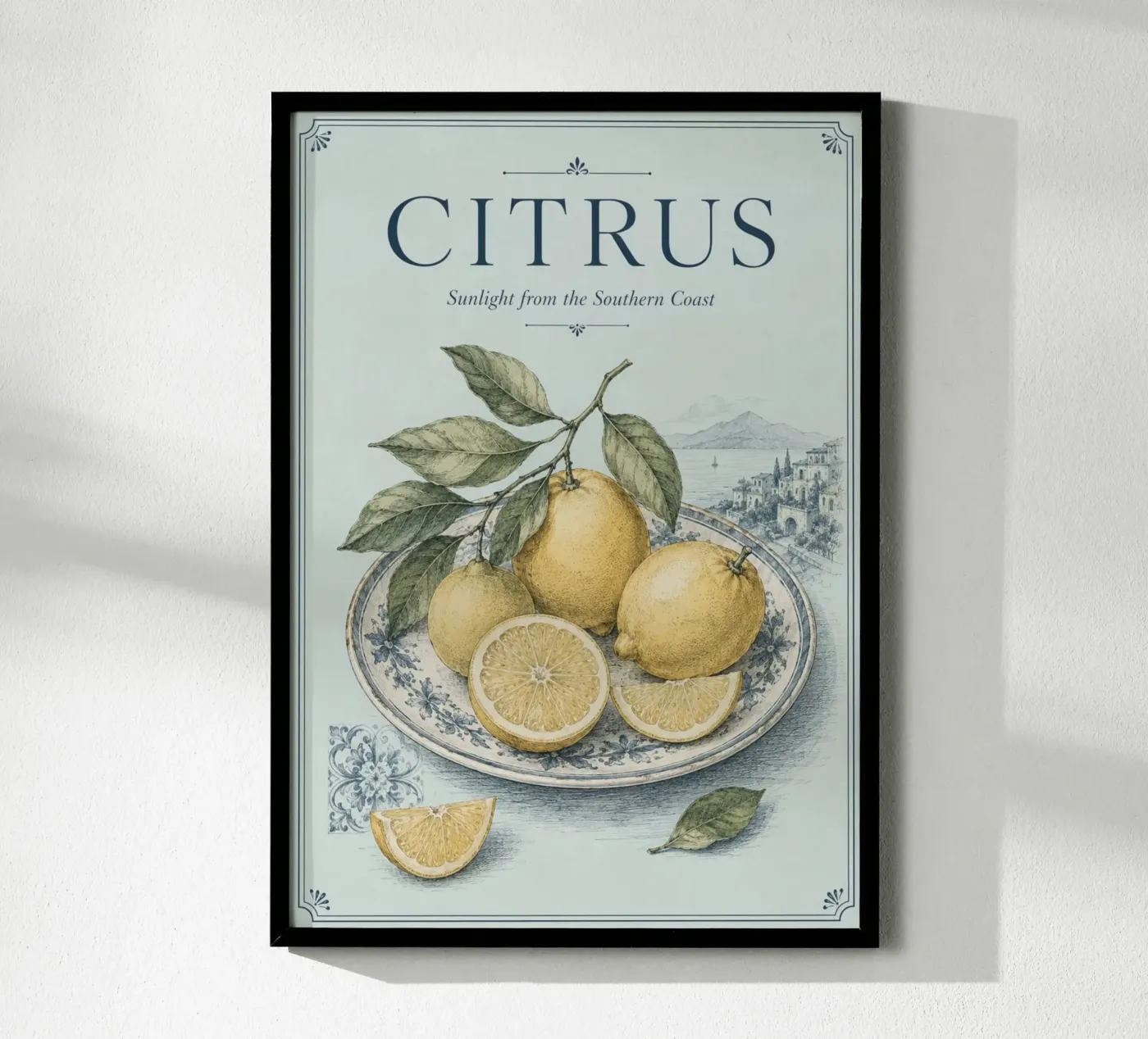 Agrumes poster de Artsy Poster