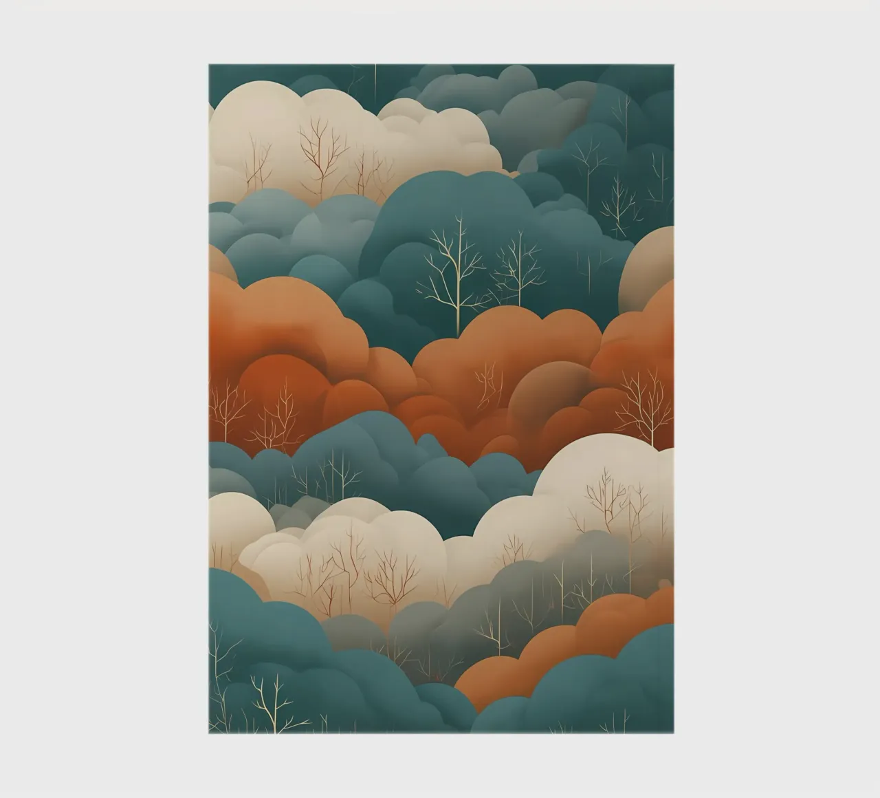Wavy Woods notebook by Artistic-shop