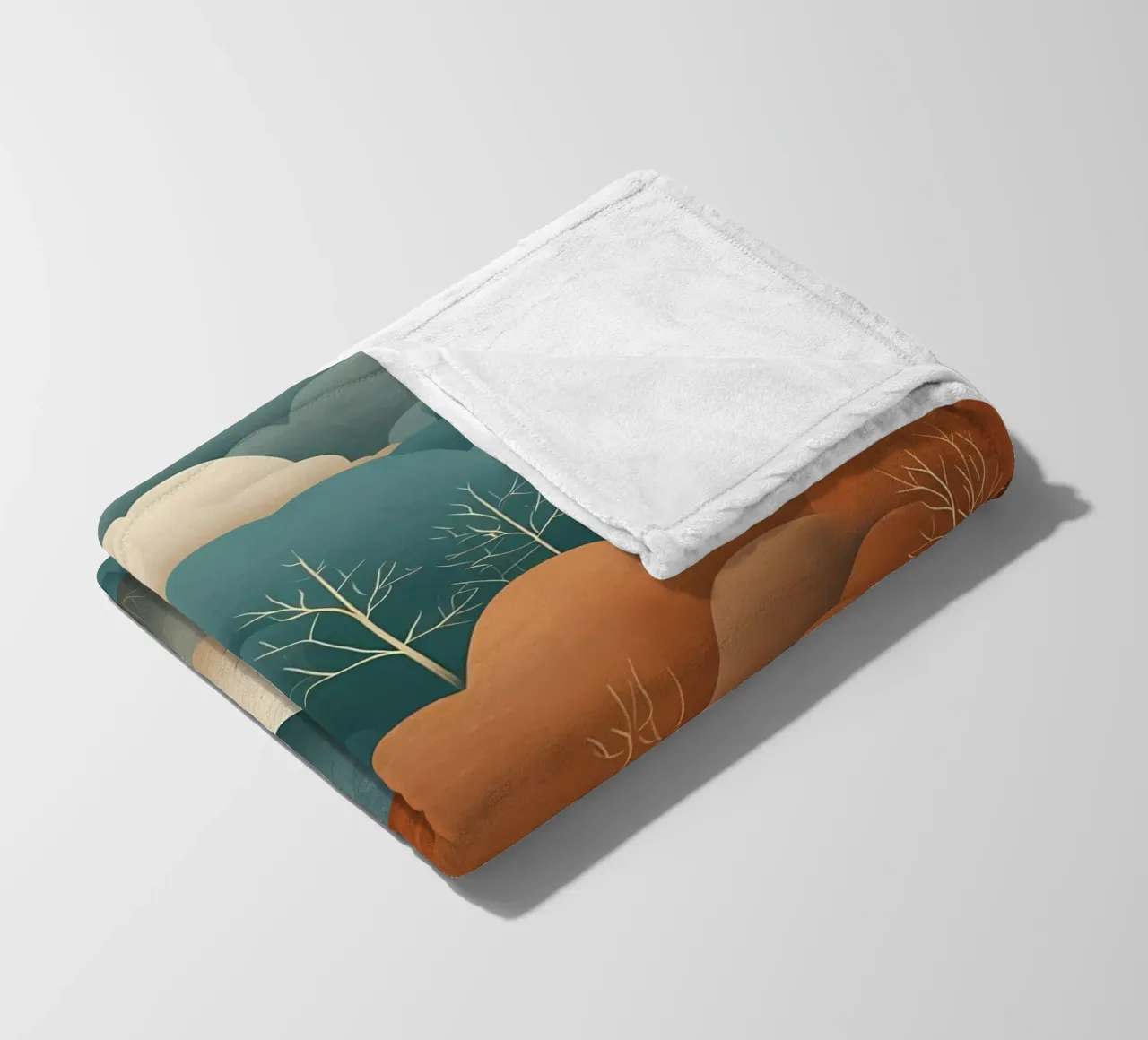 Boschi ondulati coperta in pile da Artistic-shop