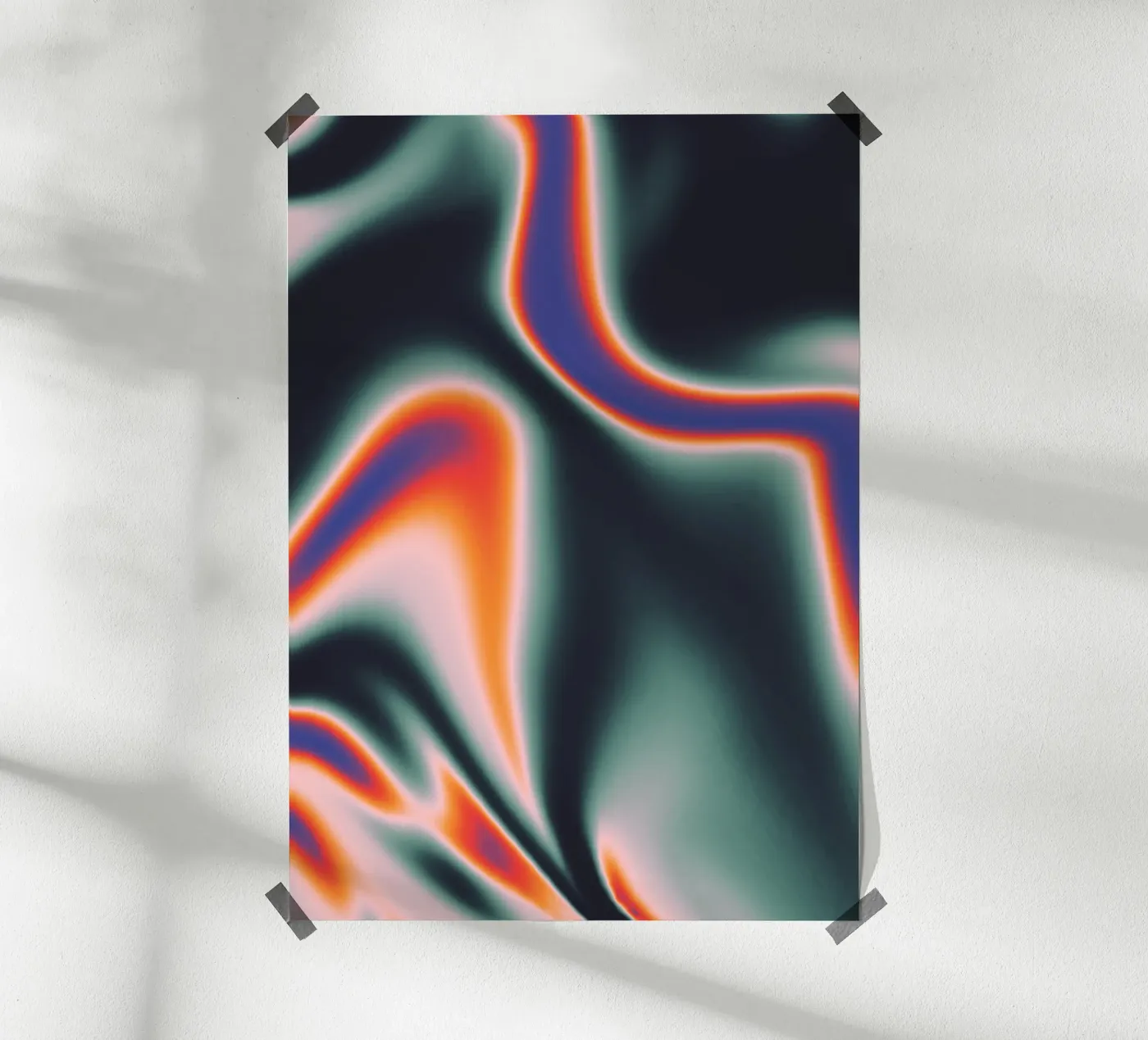 Smooth Acid Waves poster da Bytenar