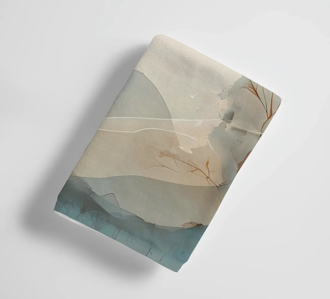 Colline serene asciugamano da bagno da Artistic-shop
